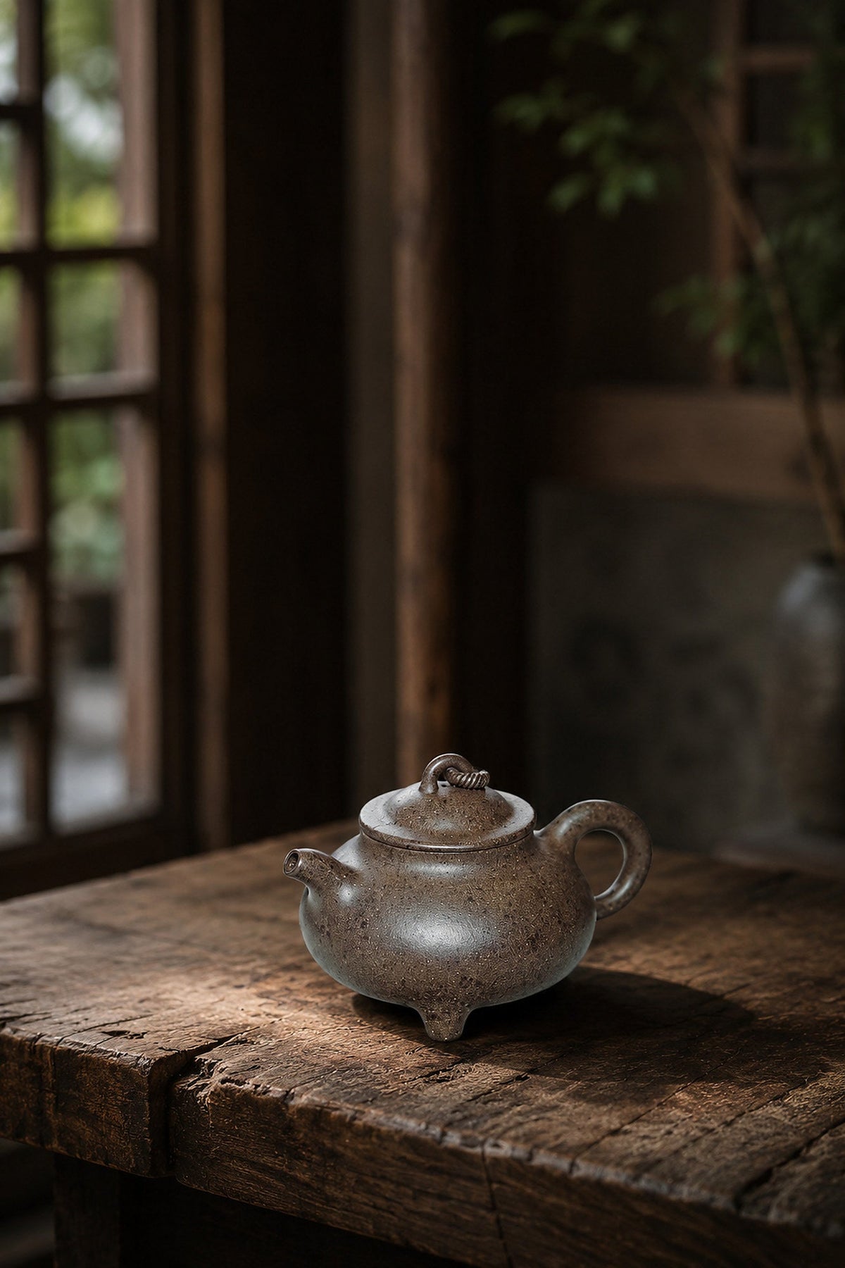 Zini Dezhong Yixing teapot guide with Handmade Artisan Design Yixing Zisha Teapot – Aged Zini Clay, 150ml