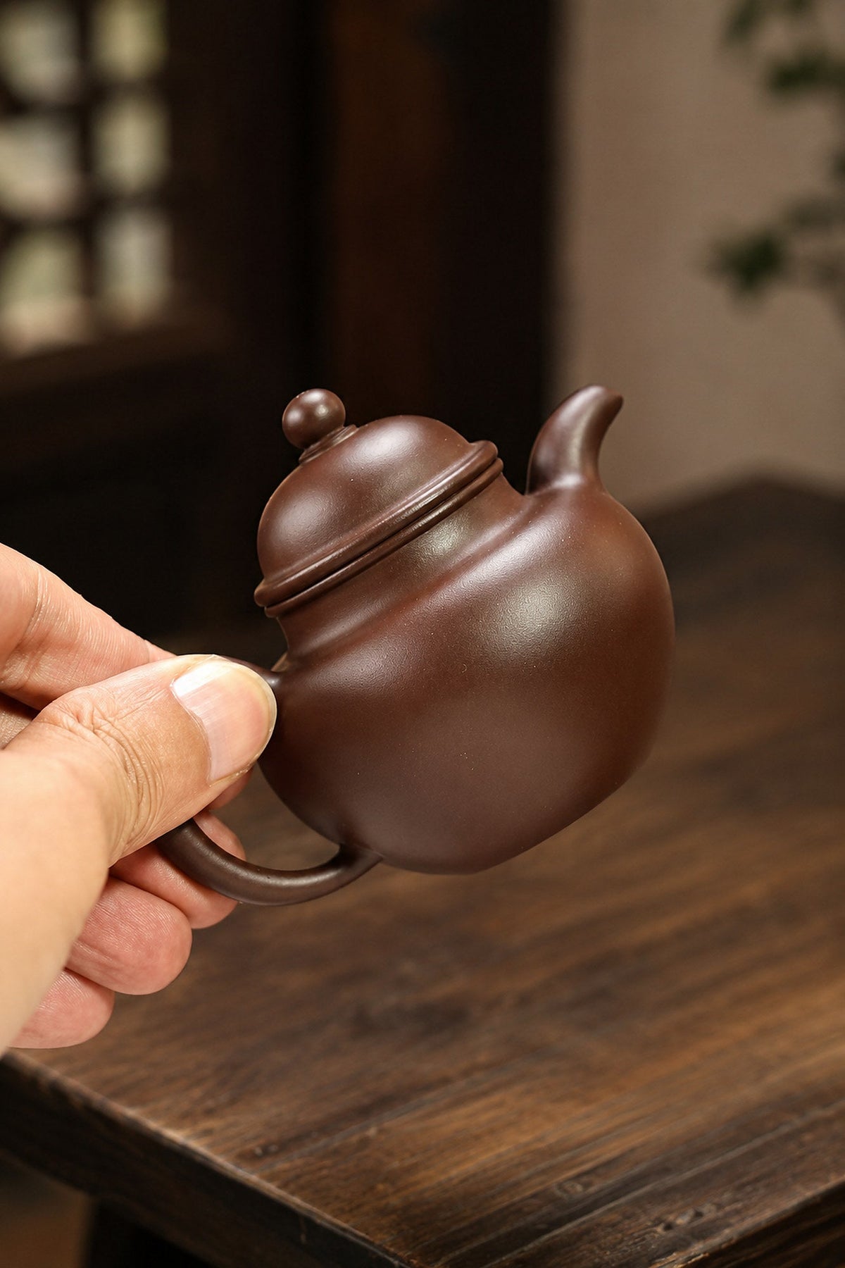 Qiu Shui Yixing teapot guide with Handmade Duo Qiu Yixing Zisha Teapot – Aged Zini Clay, 100ml