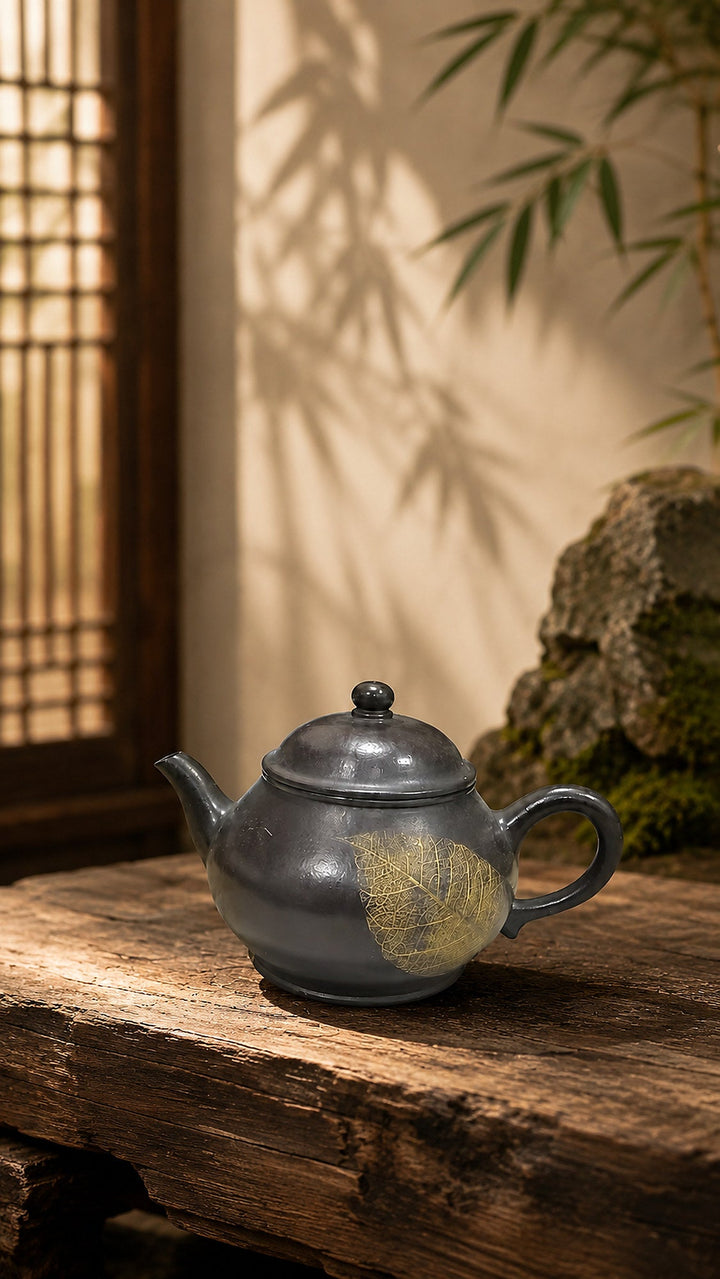 Reduction-Fired Zhuni Qinquan Yixing teapot guide with Pan Hu Yixing Zisha Teapot – Reduction-Fired Zhuni Clay, 110ml