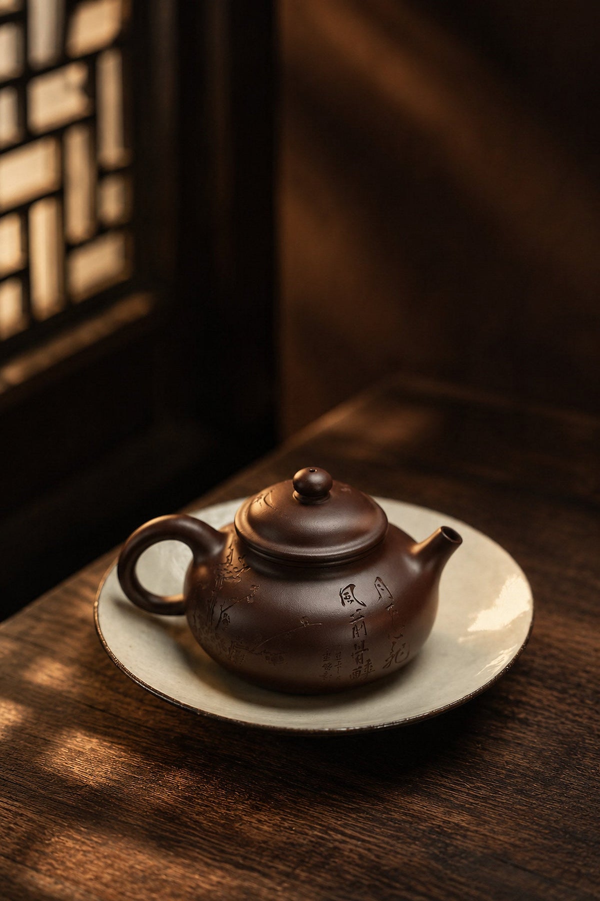 Aged Zini Xishi Yixing teapot guide with Rongtian Yixing Zisha Teapot – Aged Zini Clay, 150ml
