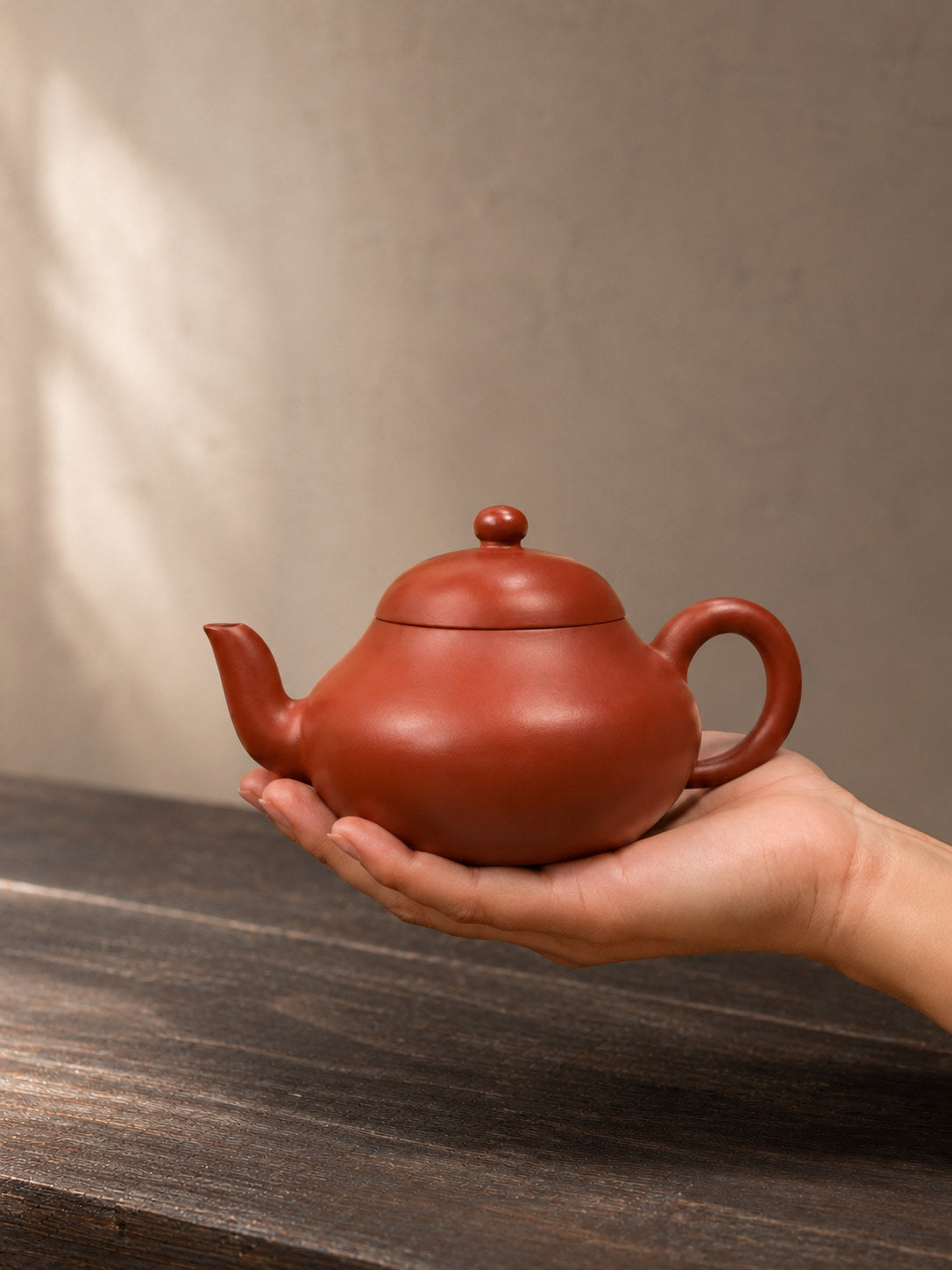 Product view 2 of 150ml Aili zisha teapot in Dahongpao Clay, No. 084