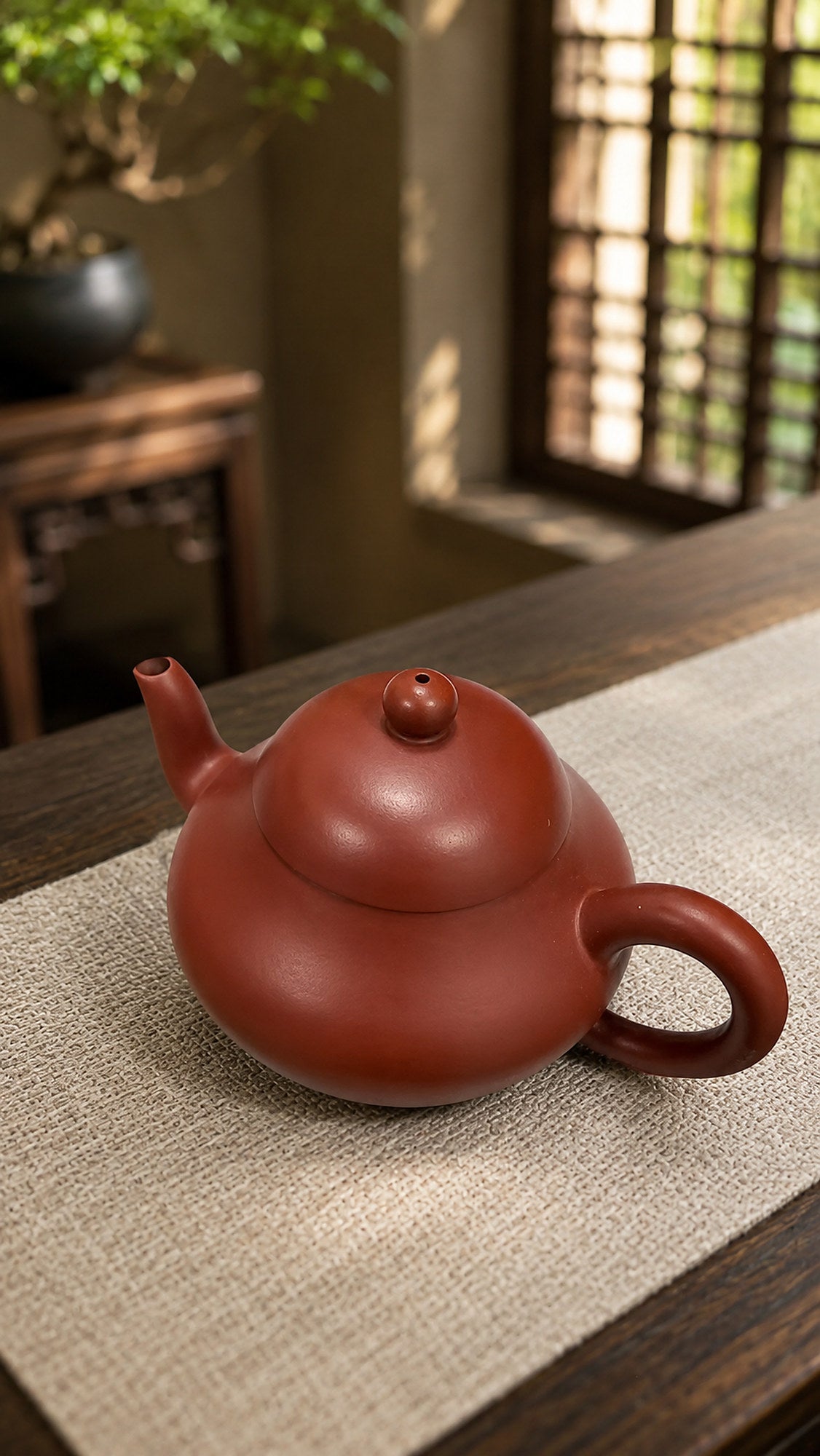 Product view 3 of 140ml Aili zisha teapot in Dahongpao Clay, No. 221