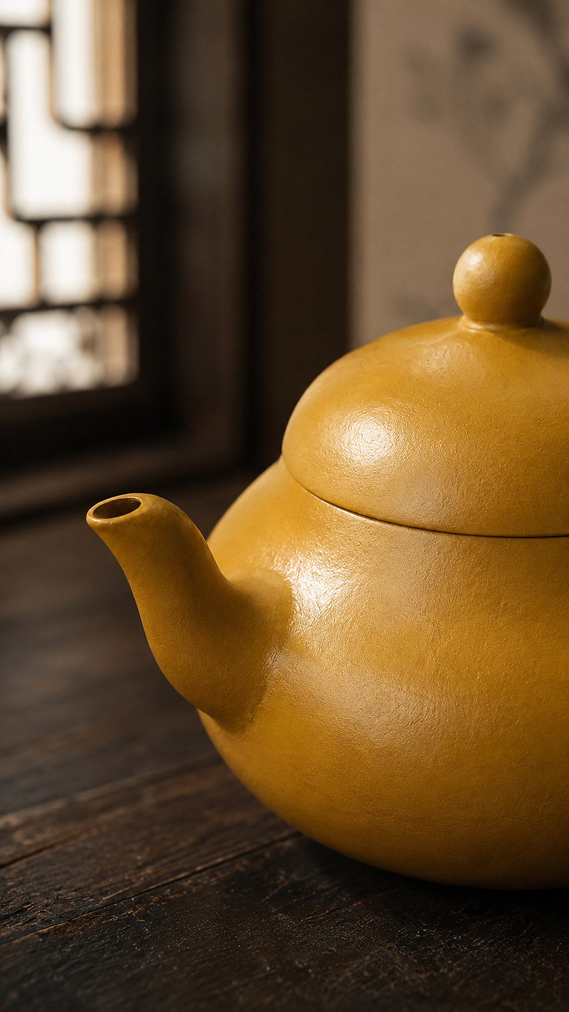 Product view 5 of 100ml Aili zisha teapot in Golden Zhuni Clay, No. 021