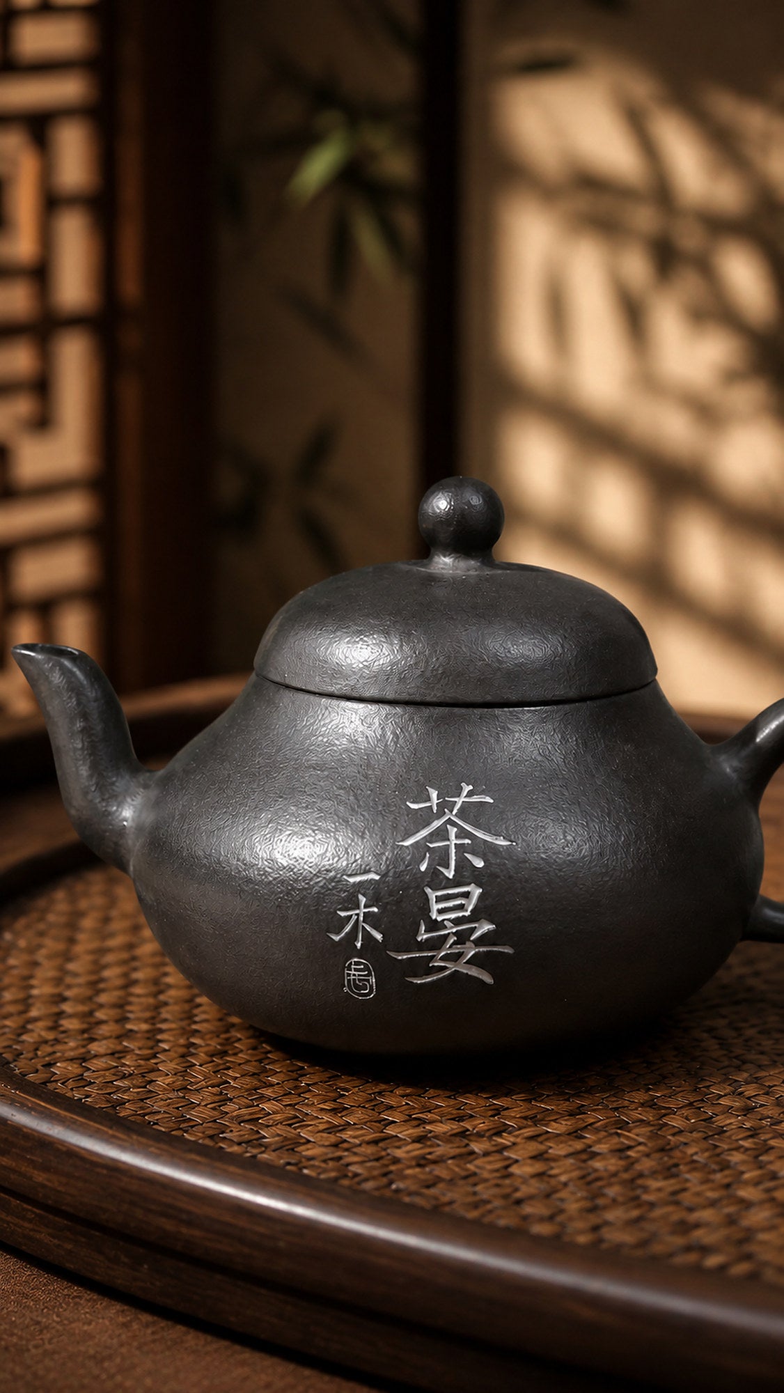 Product view 3 of 100ml Aili zisha teapot in Reduction-Fired Zhuni Clay, No. 049