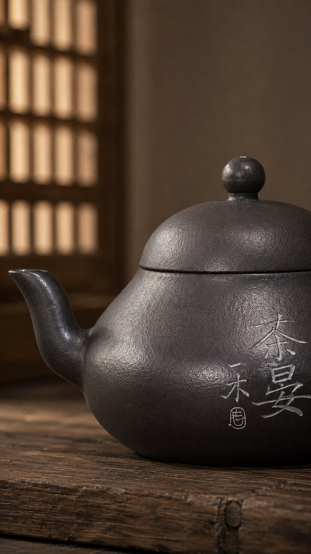 Product view 5 of 100ml Aili zisha teapot in Reduction-Fired Zhuni Clay, No. 049