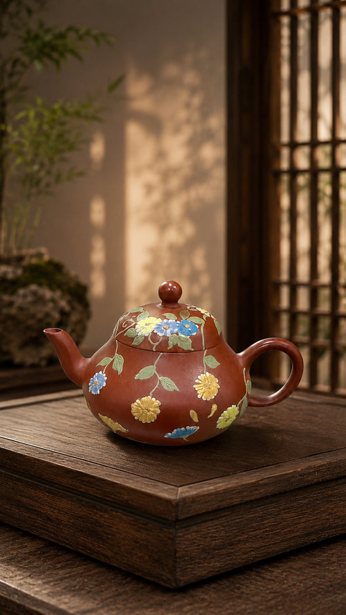 Product view 1 of 80ml Aili zisha teapot in Zhuni Clay, No. 041