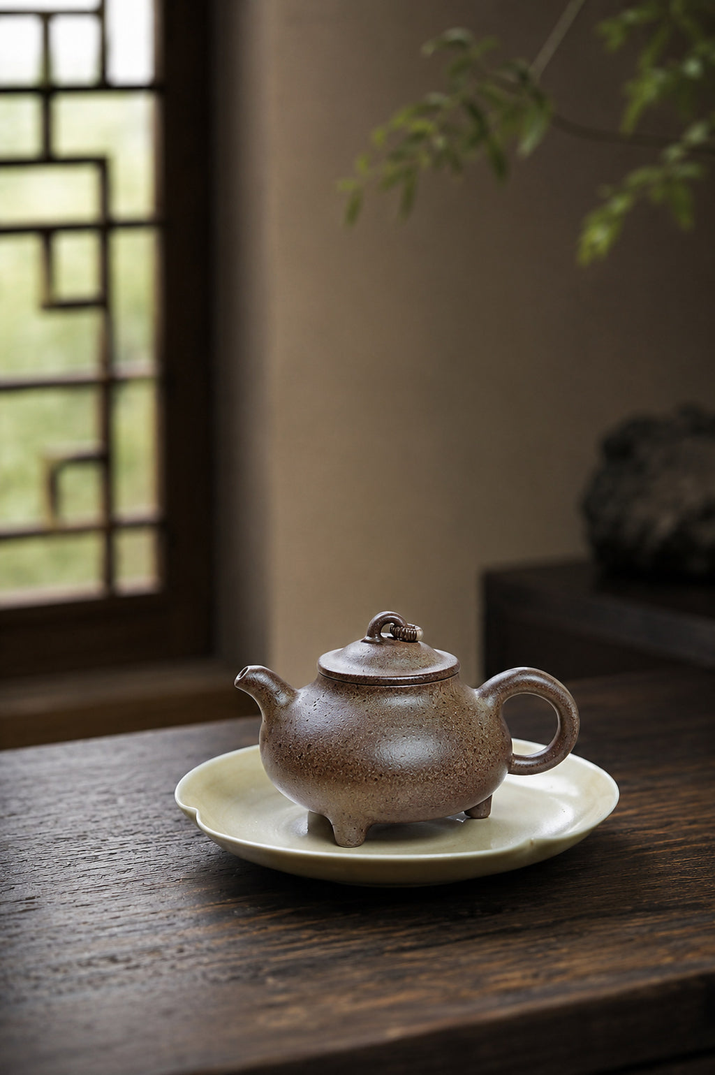 Product view 7 of 150ml Artisan Design zisha teapot in Aged Zini Clay, No. 439