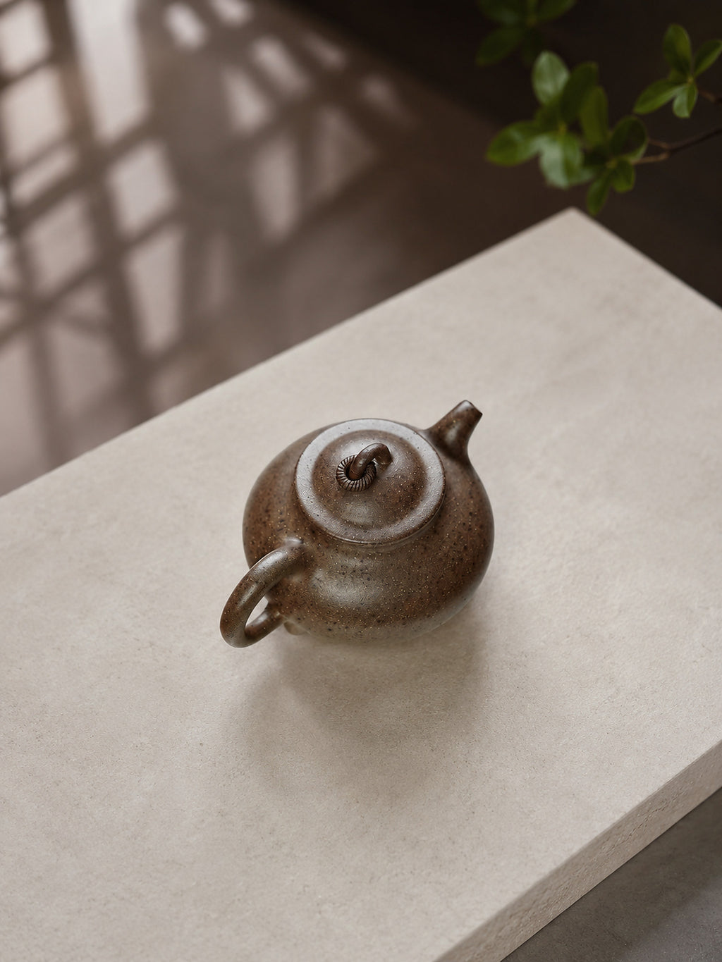 Product view 9 of 150ml Artisan Design zisha teapot in Aged Zini Clay, No. 439