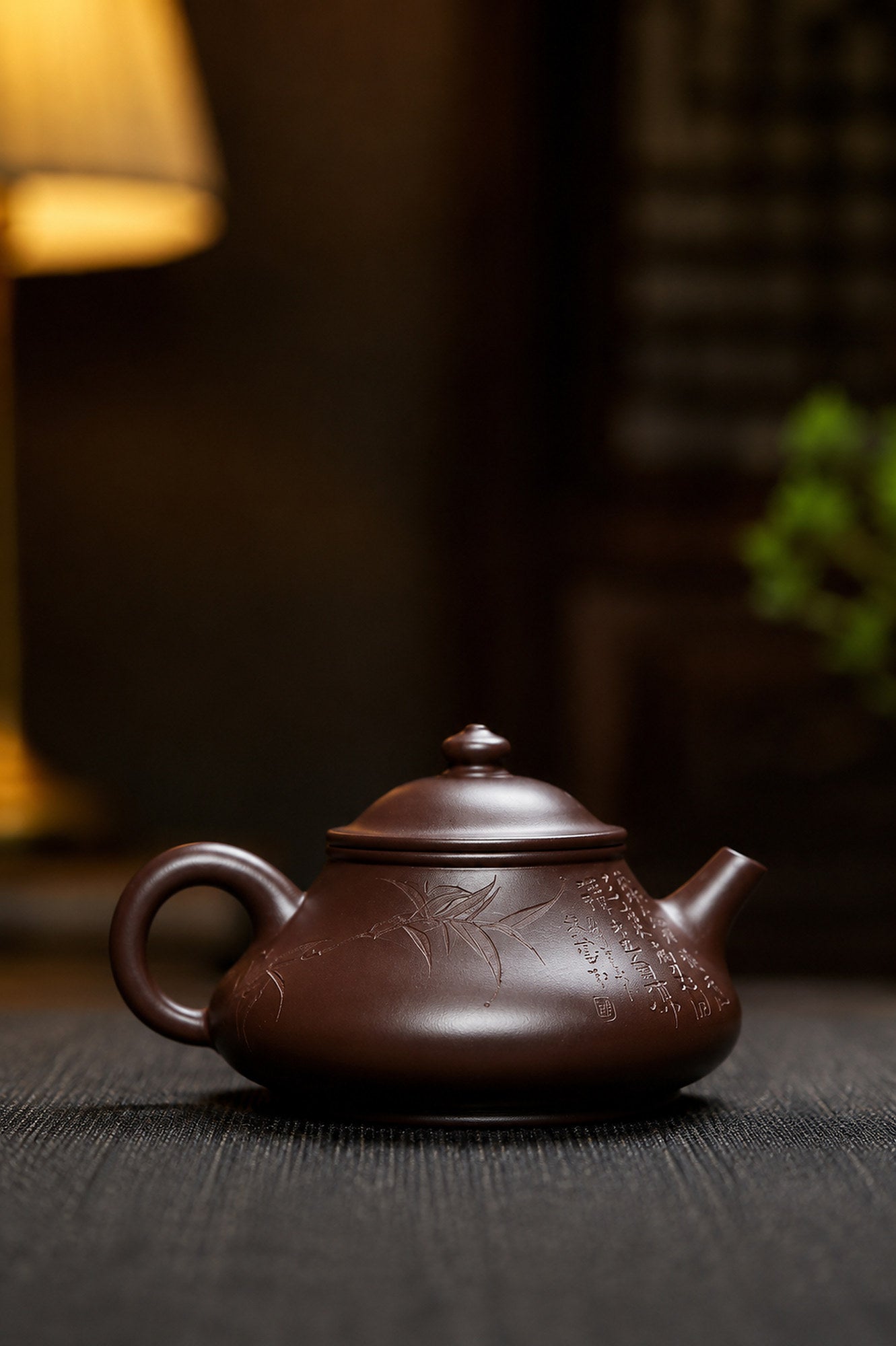 Product view 5 of 130ml Artisan Design zisha teapot in Aged Zini Clay, No. 442