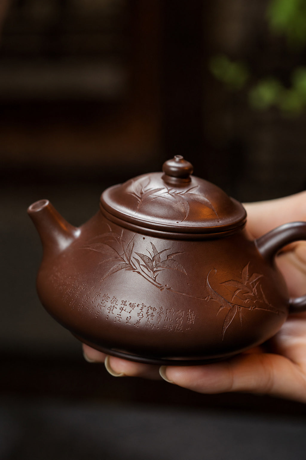 Product view 8 of 130ml Artisan Design zisha teapot in Aged Zini Clay, No. 442