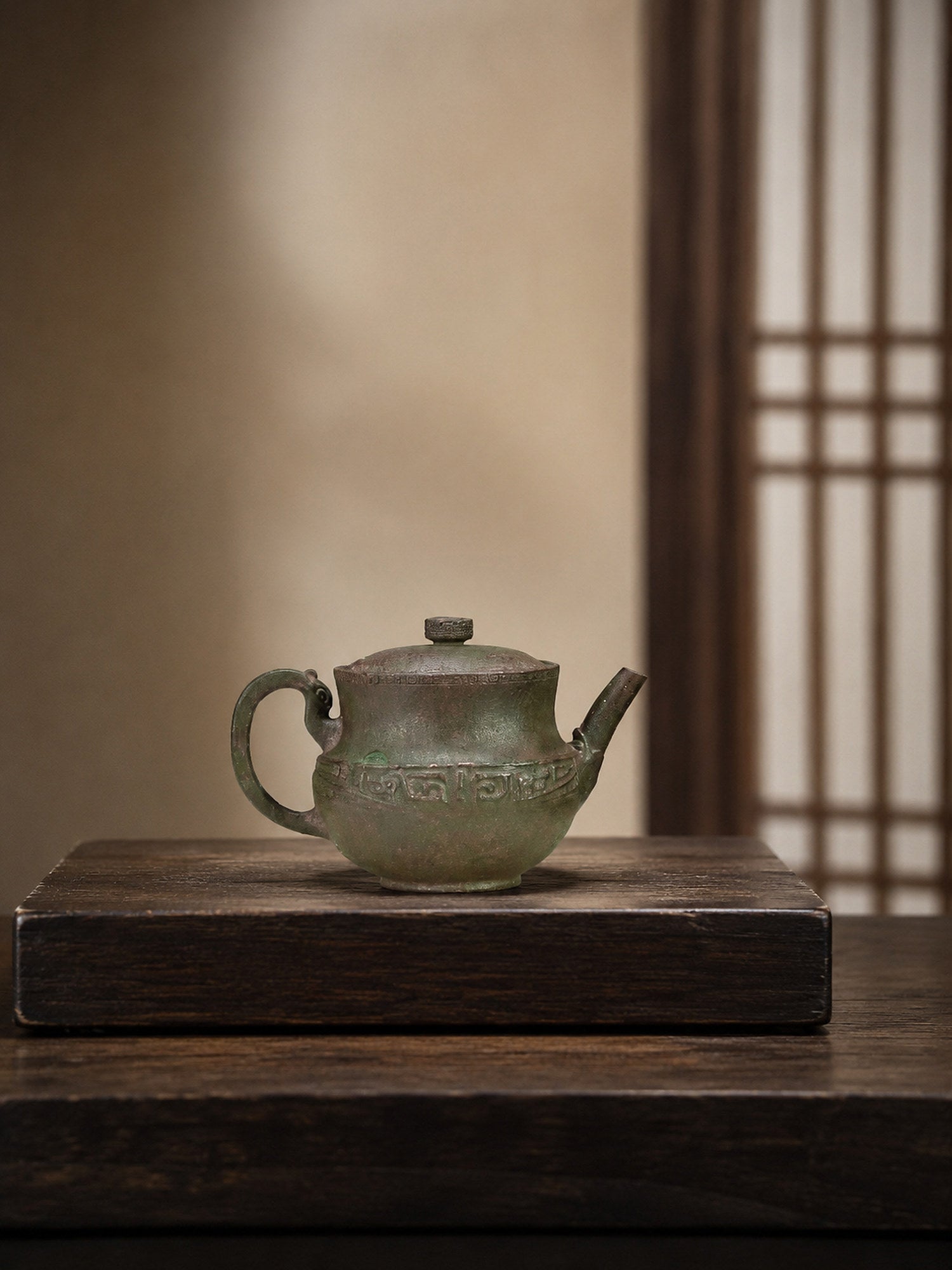 Product view 1 of 100ml Artisan Design zisha teapot in Duanni Clay, No. 348