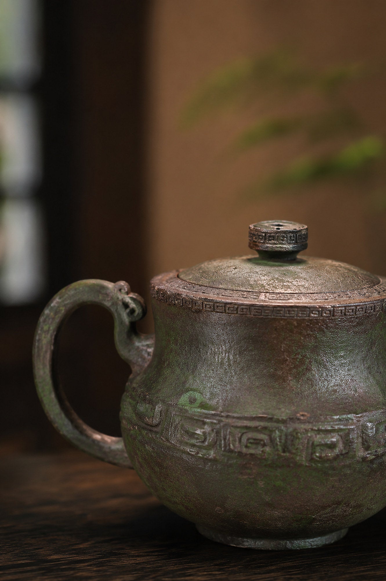 Product view 8 of 100ml Artisan Design zisha teapot in Duanni Clay, No. 348