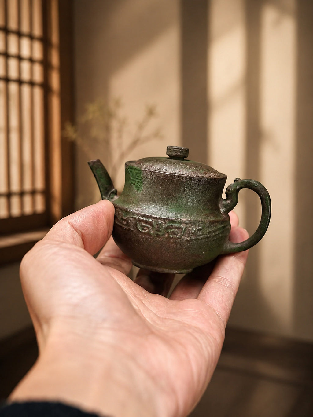 Product view 9 of 100ml Artisan Design zisha teapot in Duanni Clay, No. 348