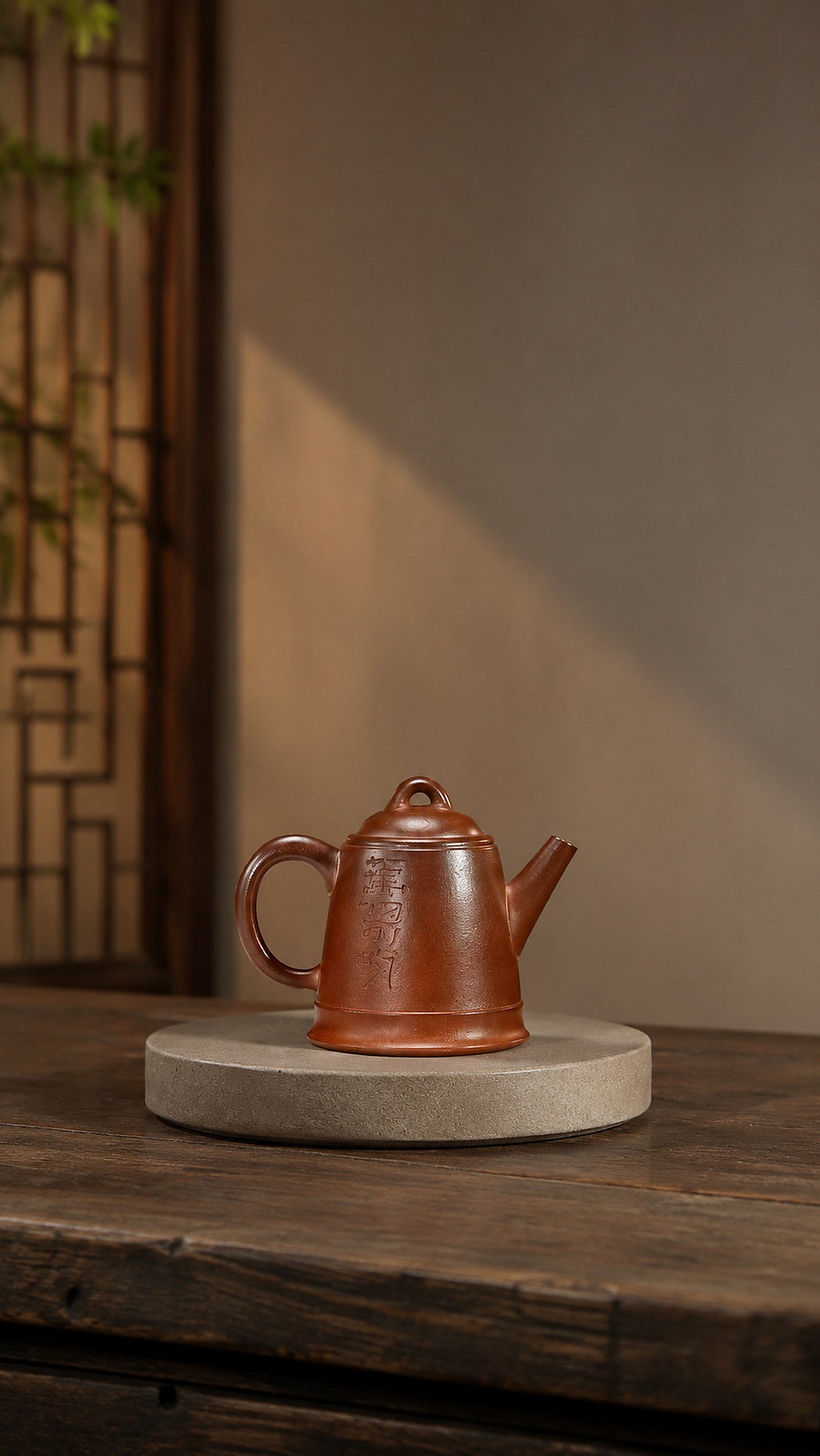 Product view 1 of 90ml Artisan Design zisha teapot in Golden Duanni Clay, No. 371