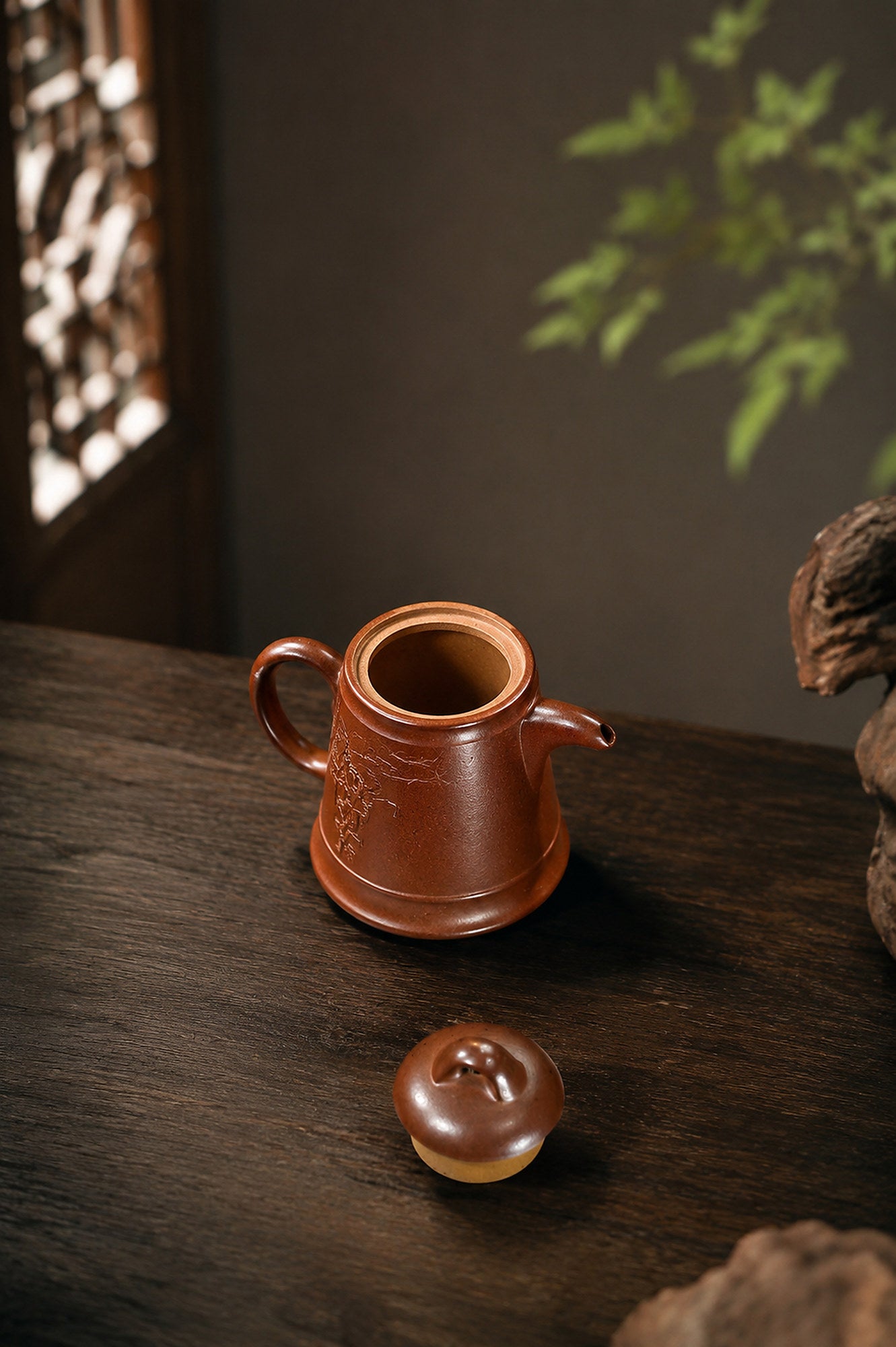 Product view 5 of 90ml Artisan Design zisha teapot in Golden Duanni Clay, No. 371