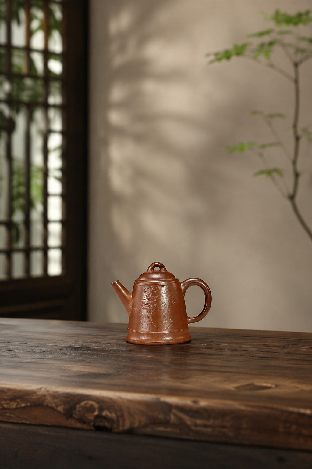 Product view 6 of 90ml Artisan Design zisha teapot in Golden Duanni Clay, No. 371