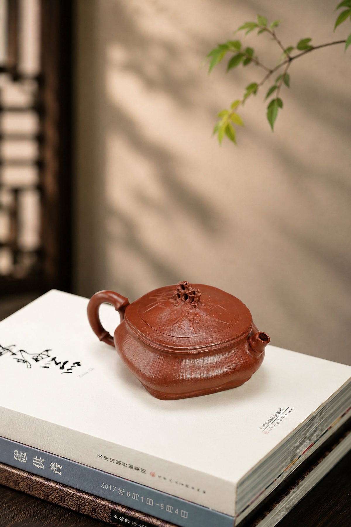 Product view 9 of 140ml Artisan Design zisha teapot in Jiangponi Clay, No. 390