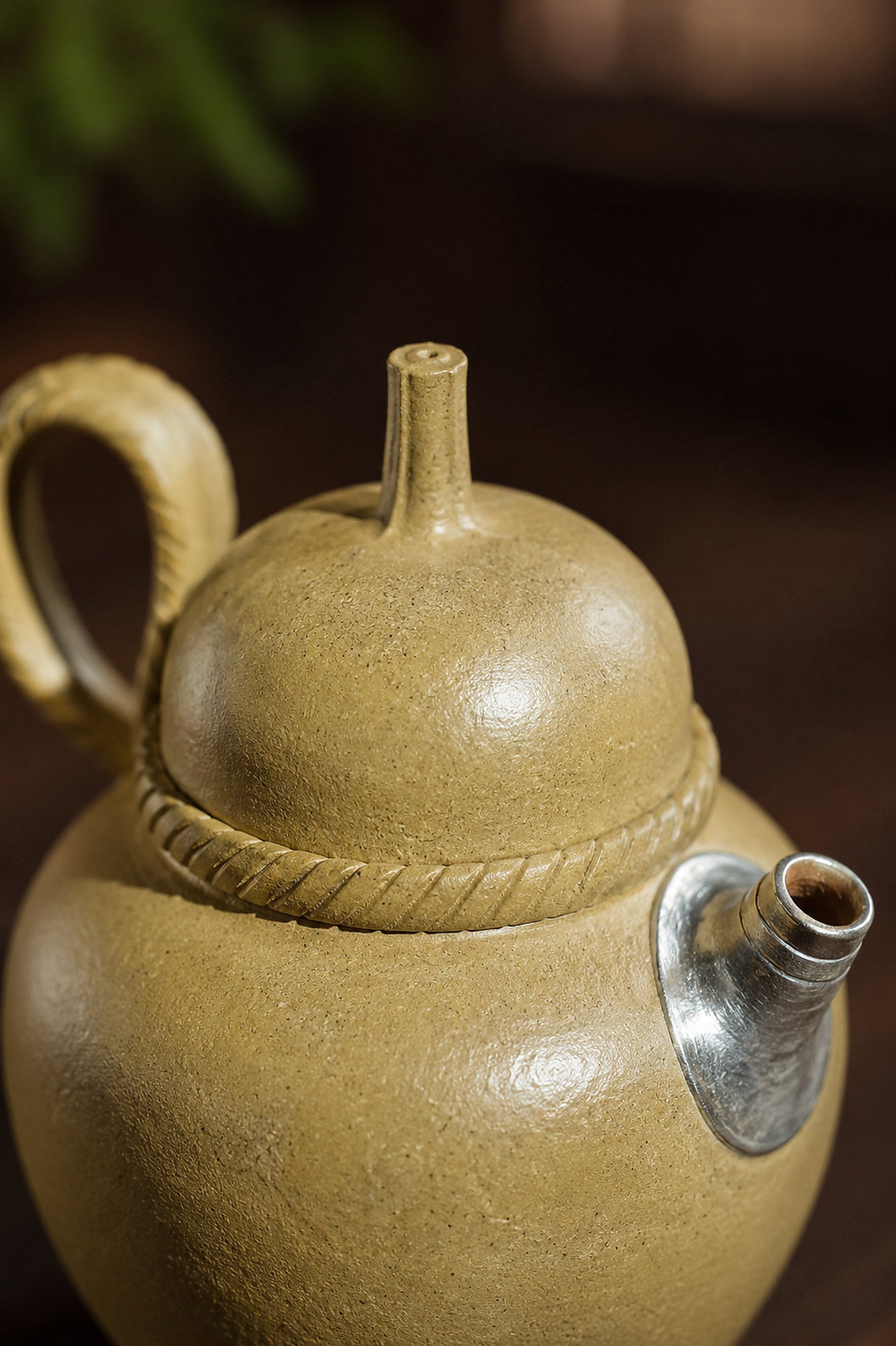 Product view 5 of 100ml Artisan Design zisha teapot in Lipi Duanni Clay, No. 443