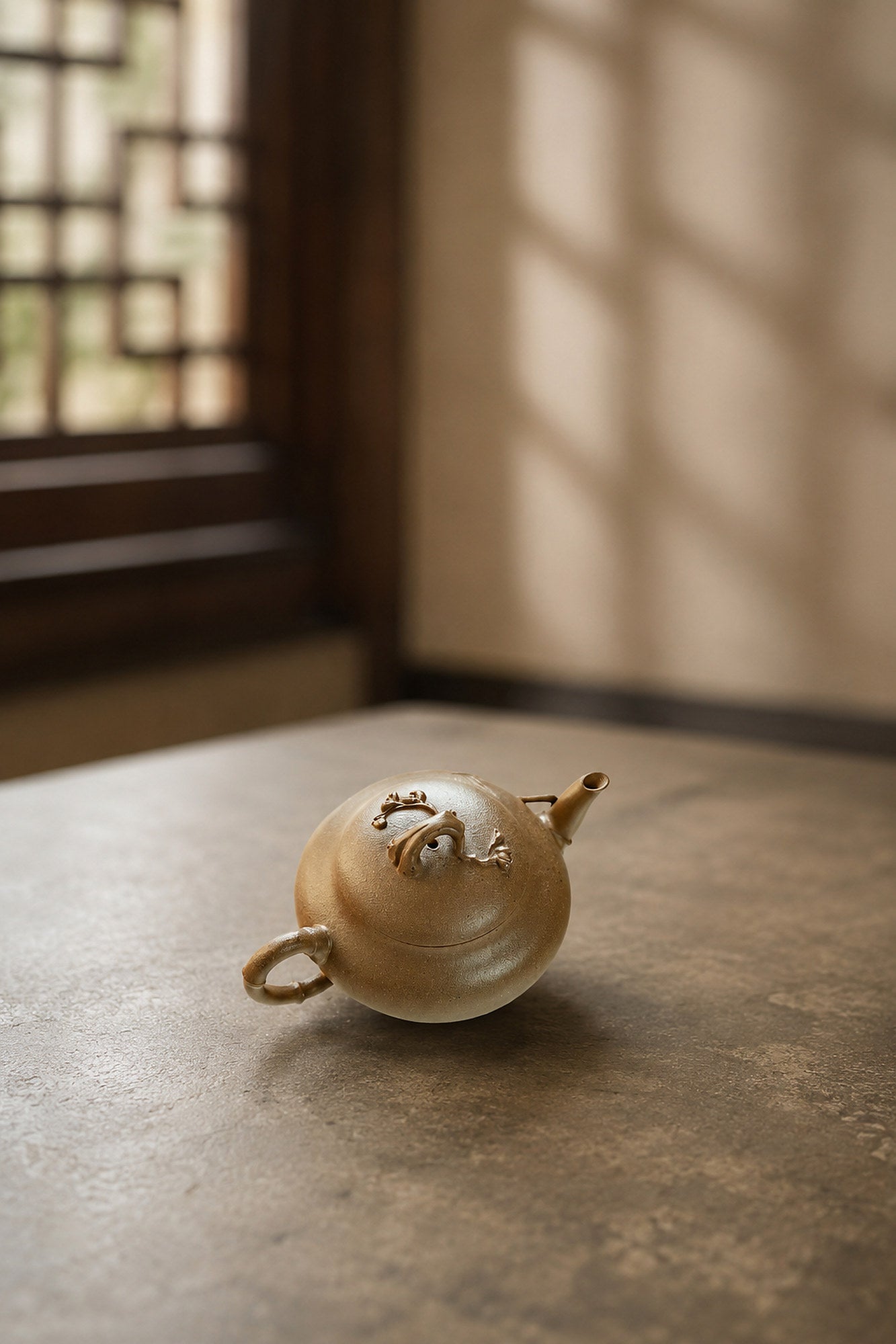 Product view 2 of 130ml Artisan Design zisha teapot in Qing Jiangponi Clay, No. 333