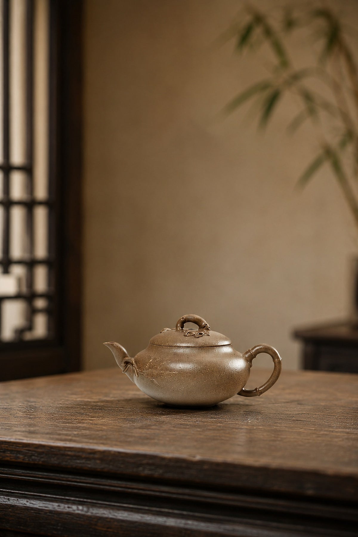 Product view 6 of 130ml Artisan Design zisha teapot in Qing Jiangponi Clay, No. 333