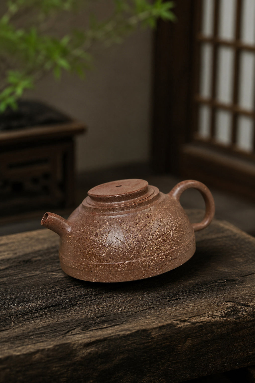 Product view 3 of 120ml Artisan Design zisha teapot in Qing Jiangponi Clay, No. 343