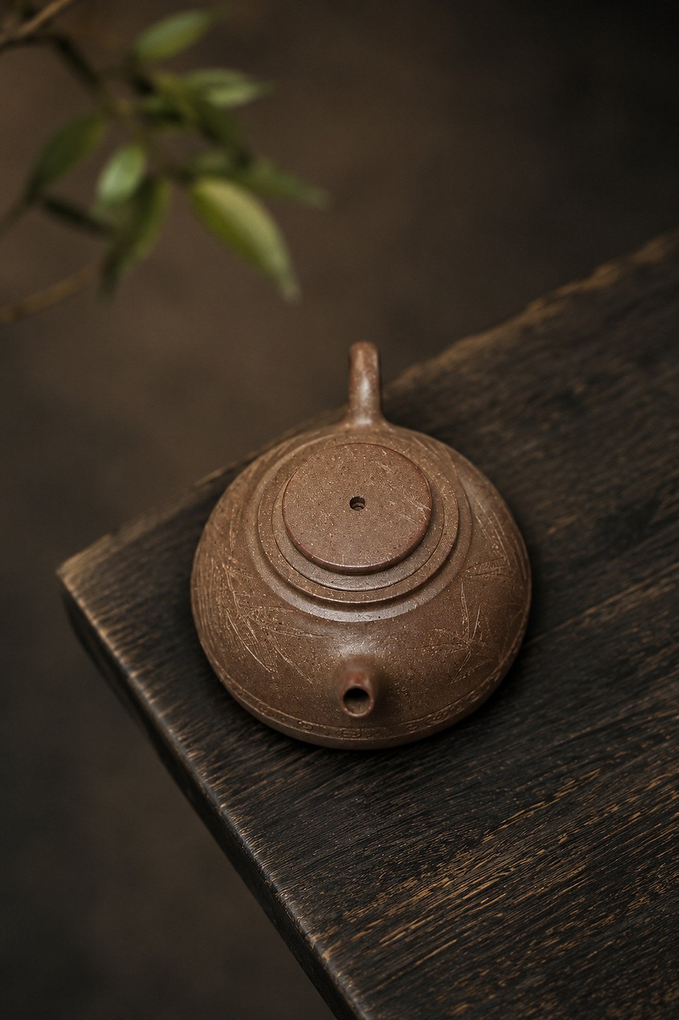 Product view 9 of 120ml Artisan Design zisha teapot in Qing Jiangponi Clay, No. 343