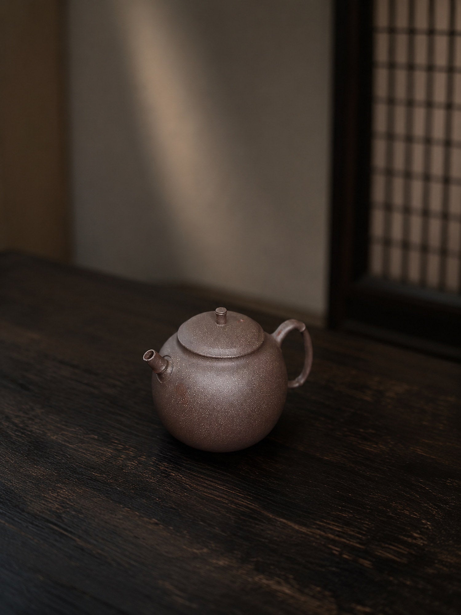 Product view 1 of 110ml Artisan Design zisha teapot in Qinghui Duanni Clay, No. 411