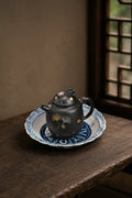 Product view 1 of 180ml Artisan Design zisha teapot in Reduction-Fired Zhuni Clay, No. 375