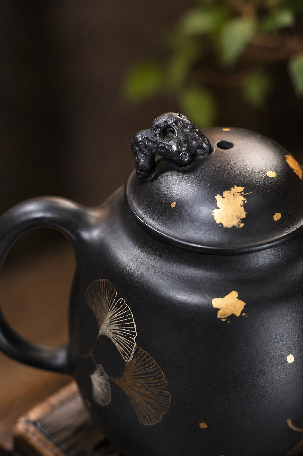 Product view 5 of 180ml Artisan Design zisha teapot in Reduction-Fired Zhuni Clay, No. 375