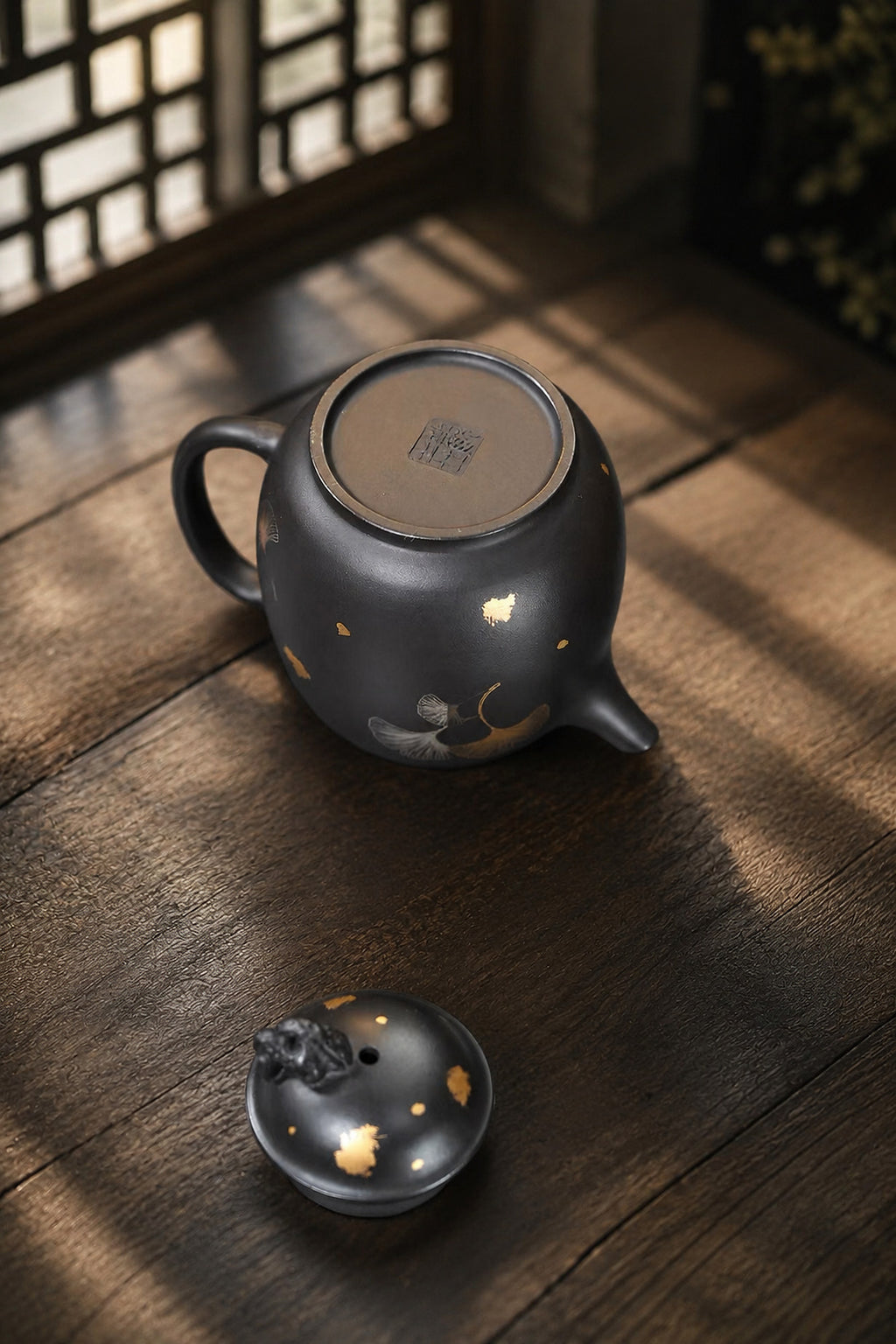 Product view 6 of 180ml Artisan Design zisha teapot in Reduction-Fired Zhuni Clay, No. 375