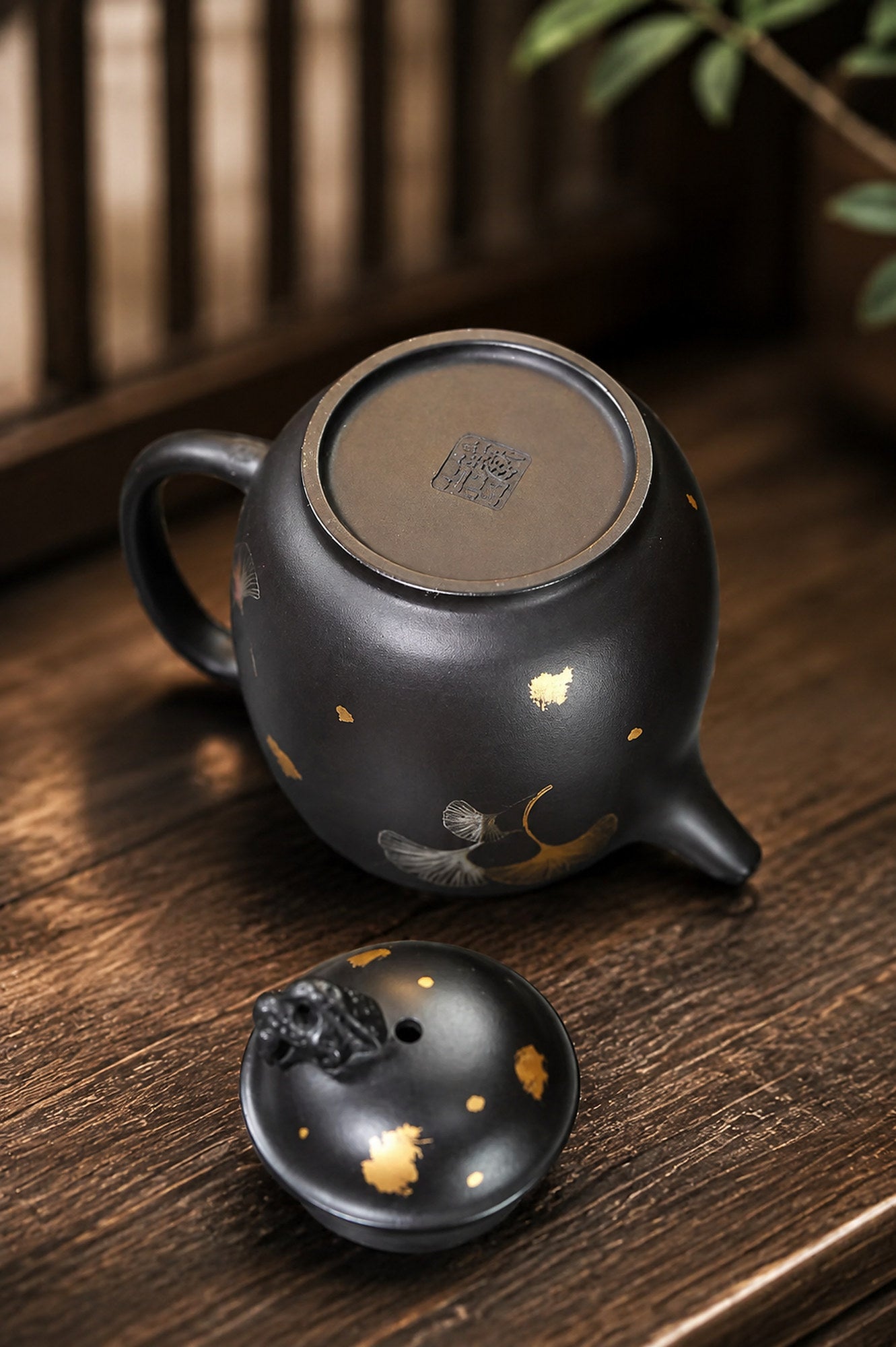 Product view 8 of 180ml Artisan Design zisha teapot in Reduction-Fired Zhuni Clay, No. 375
