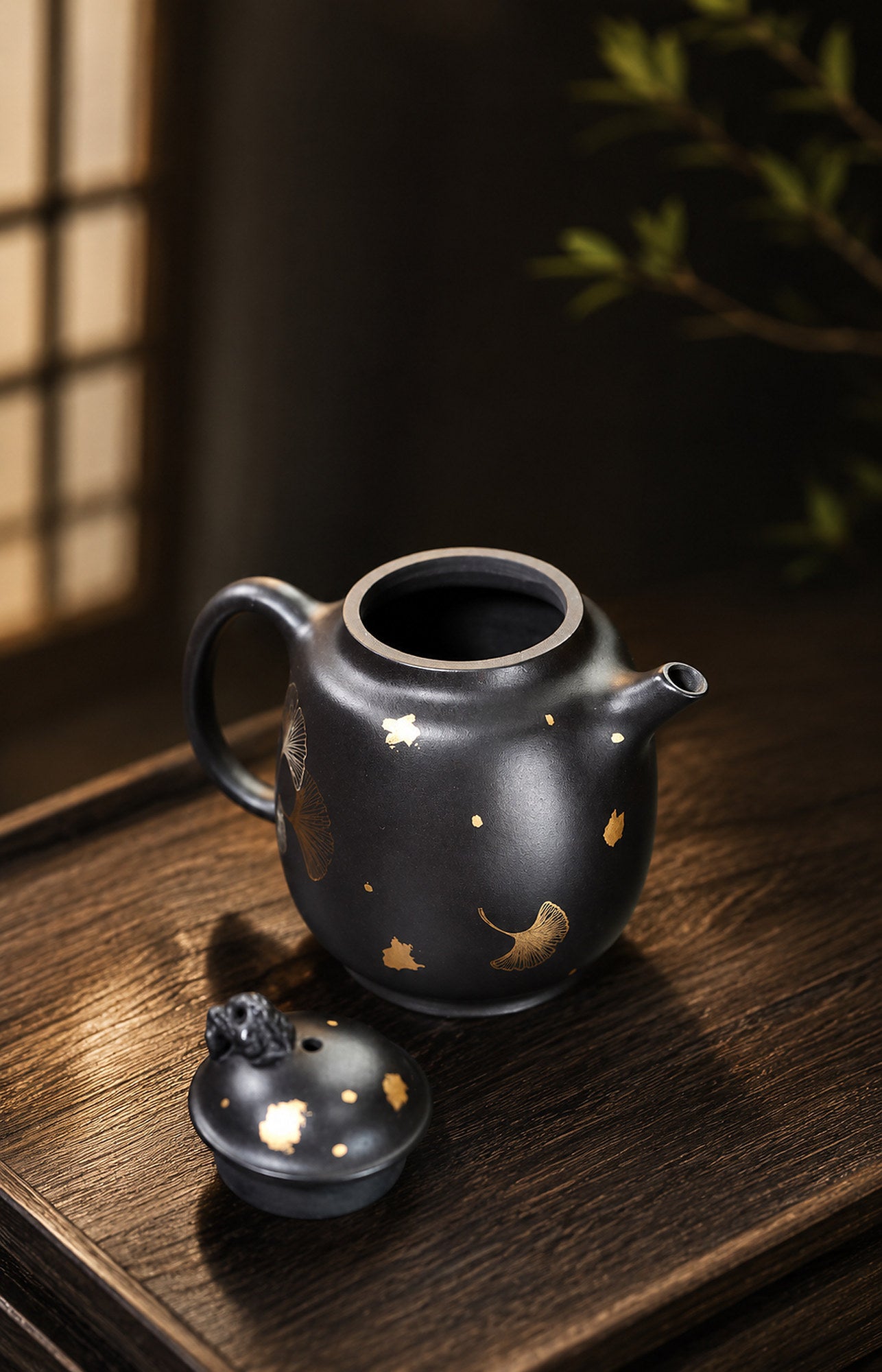 Product view 9 of 180ml Artisan Design zisha teapot in Reduction-Fired Zhuni Clay, No. 375