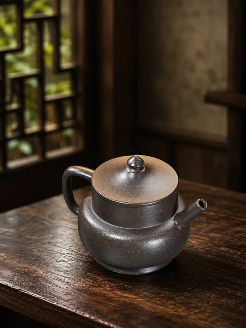 Product view 2 of 140ml Artisan Design zisha teapot in Tianqingni Clay, No. 379