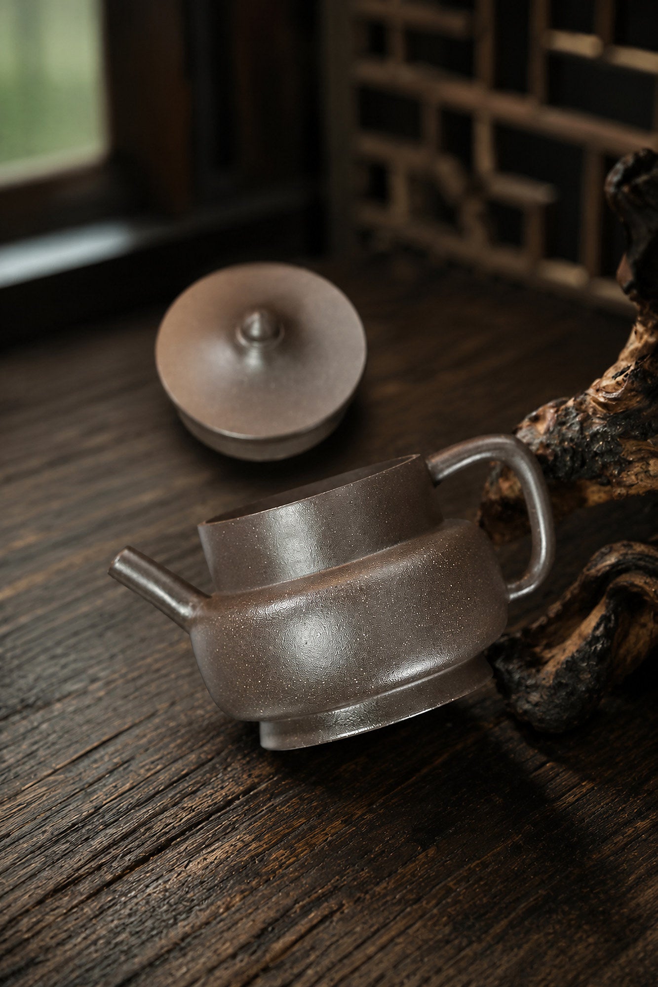 Product view 4 of 140ml Artisan Design zisha teapot in Tianqingni Clay, No. 379