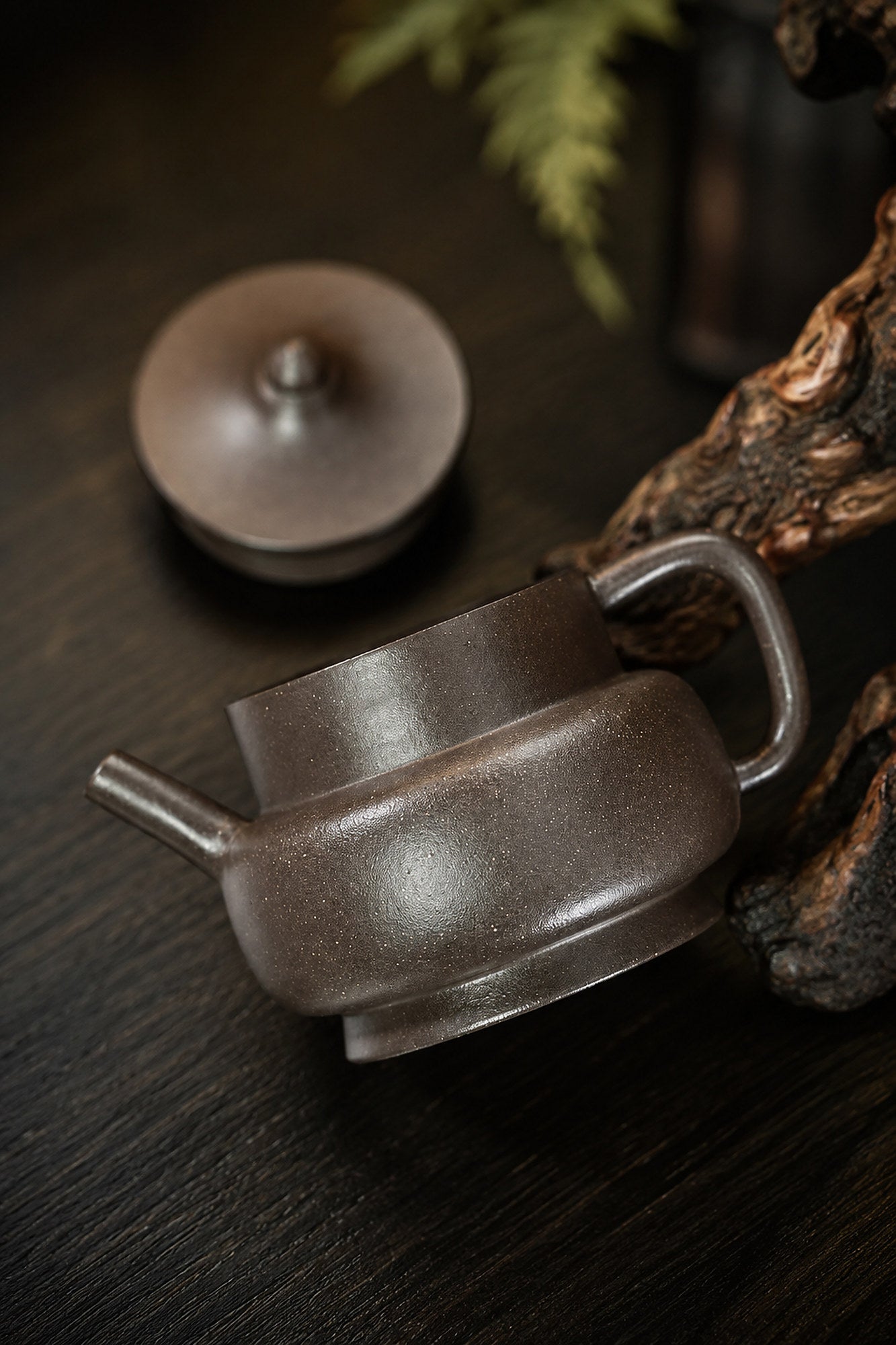 Product view 5 of 140ml Artisan Design zisha teapot in Tianqingni Clay, No. 379