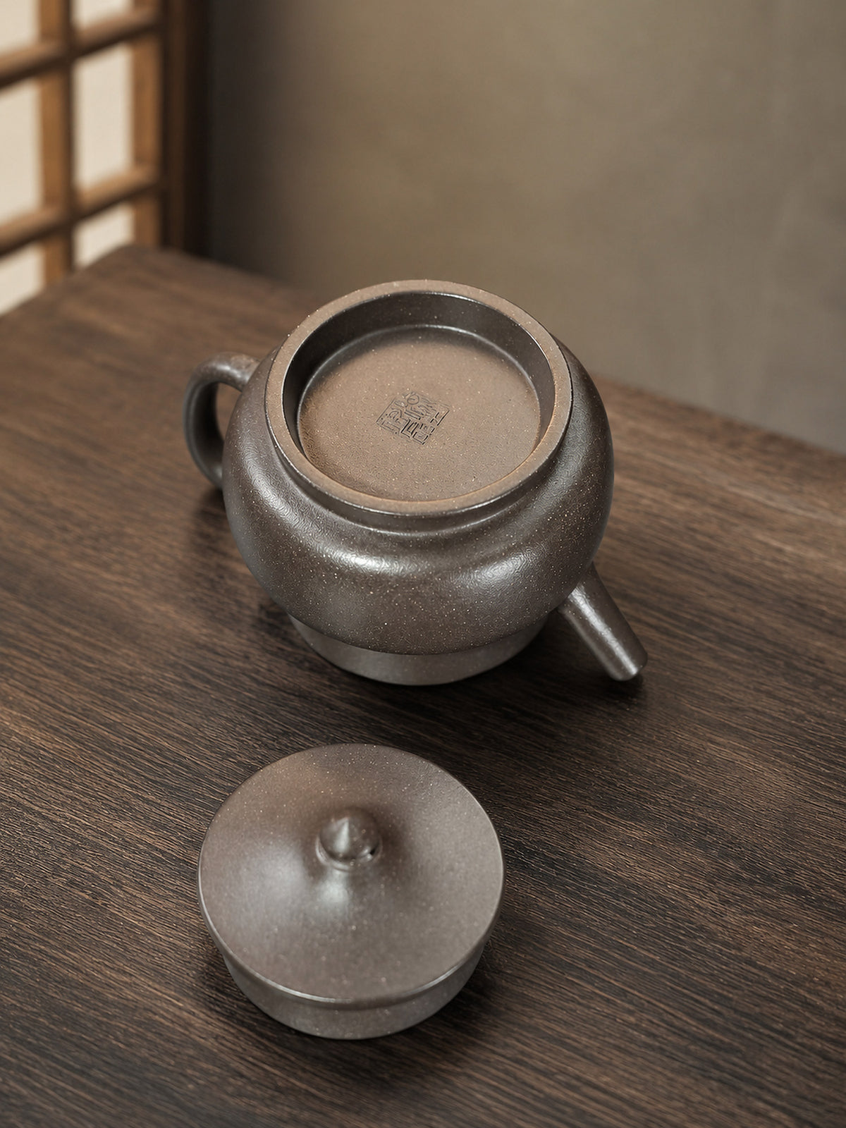 Product view 9 of 140ml Artisan Design zisha teapot in Tianqingni Clay, No. 379