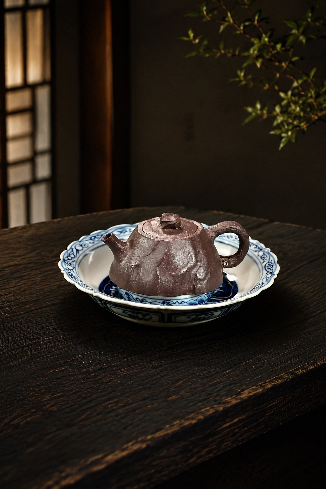 Product view 4 of 80ml Artisan Design zisha teapot in Zini Clay, No. 368