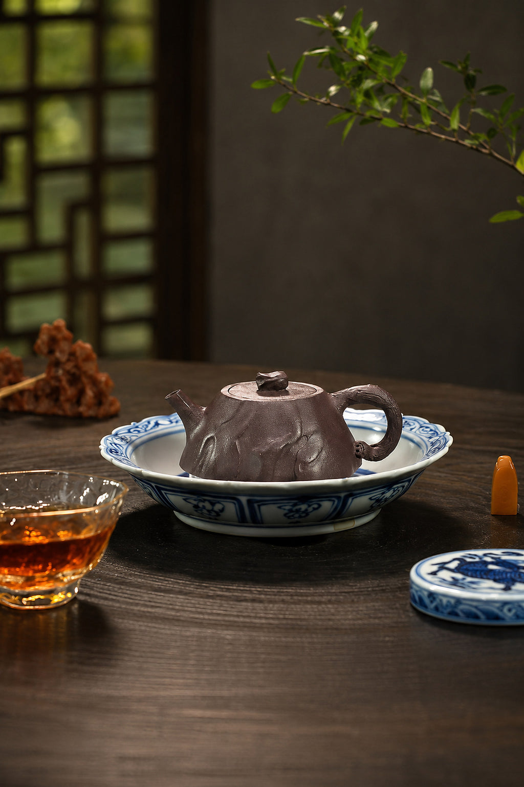 Product view 7 of 80ml Artisan Design zisha teapot in Zini Clay, No. 368