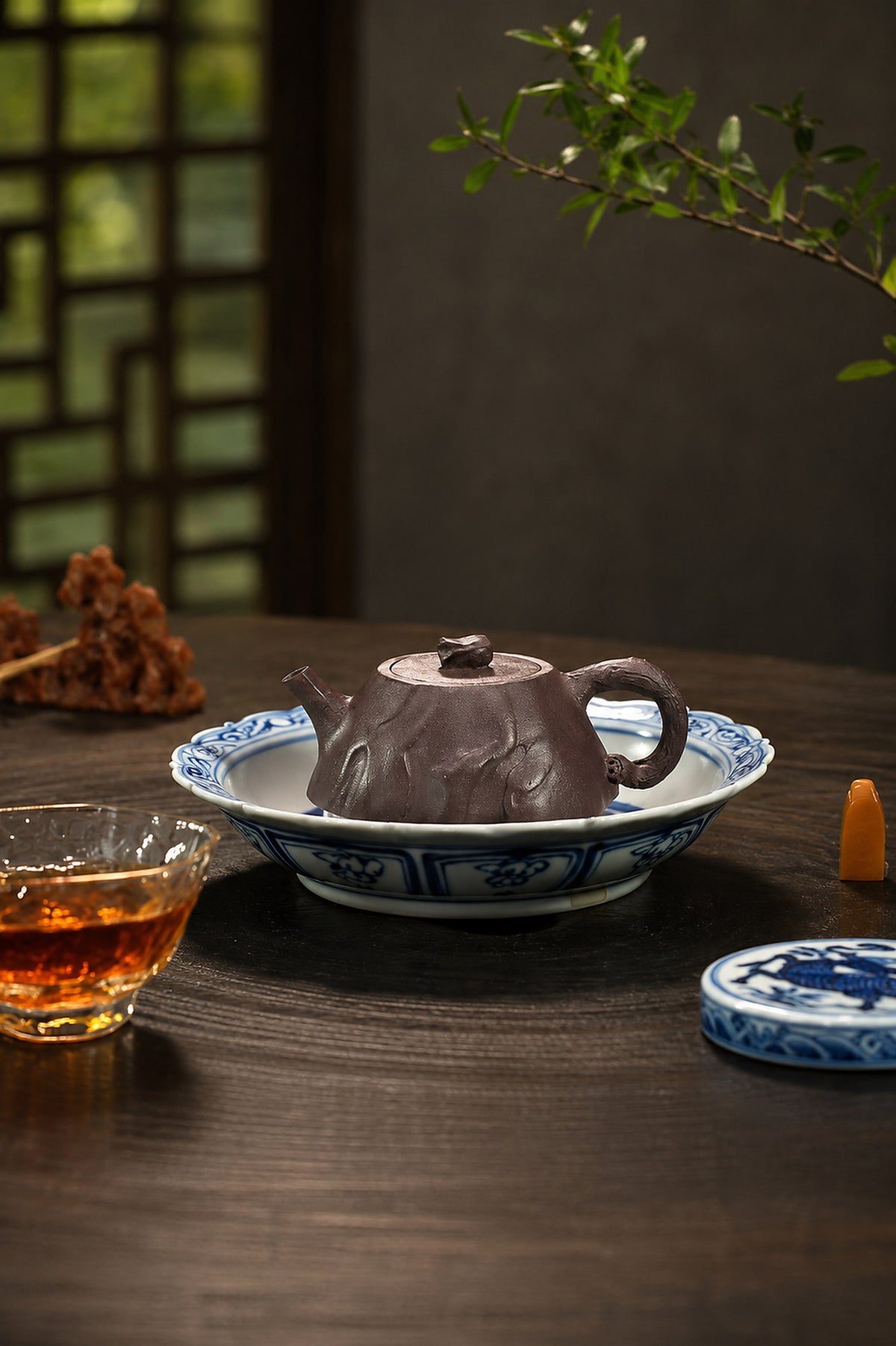 Product view 7 of 80ml Artisan Design zisha teapot in Zini Clay, No. 368