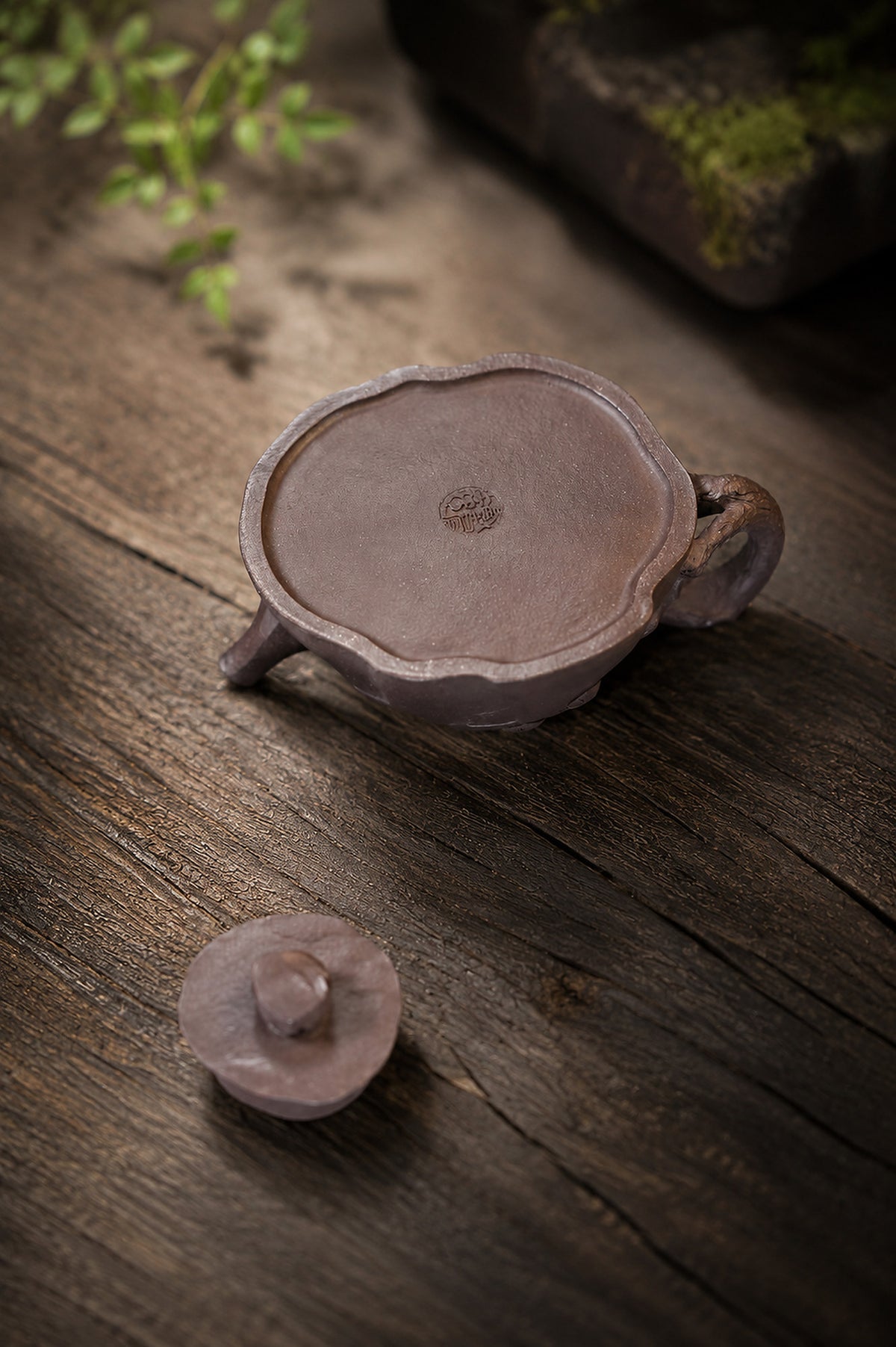 Product view 8 of 80ml Artisan Design zisha teapot in Zini Clay, No. 368