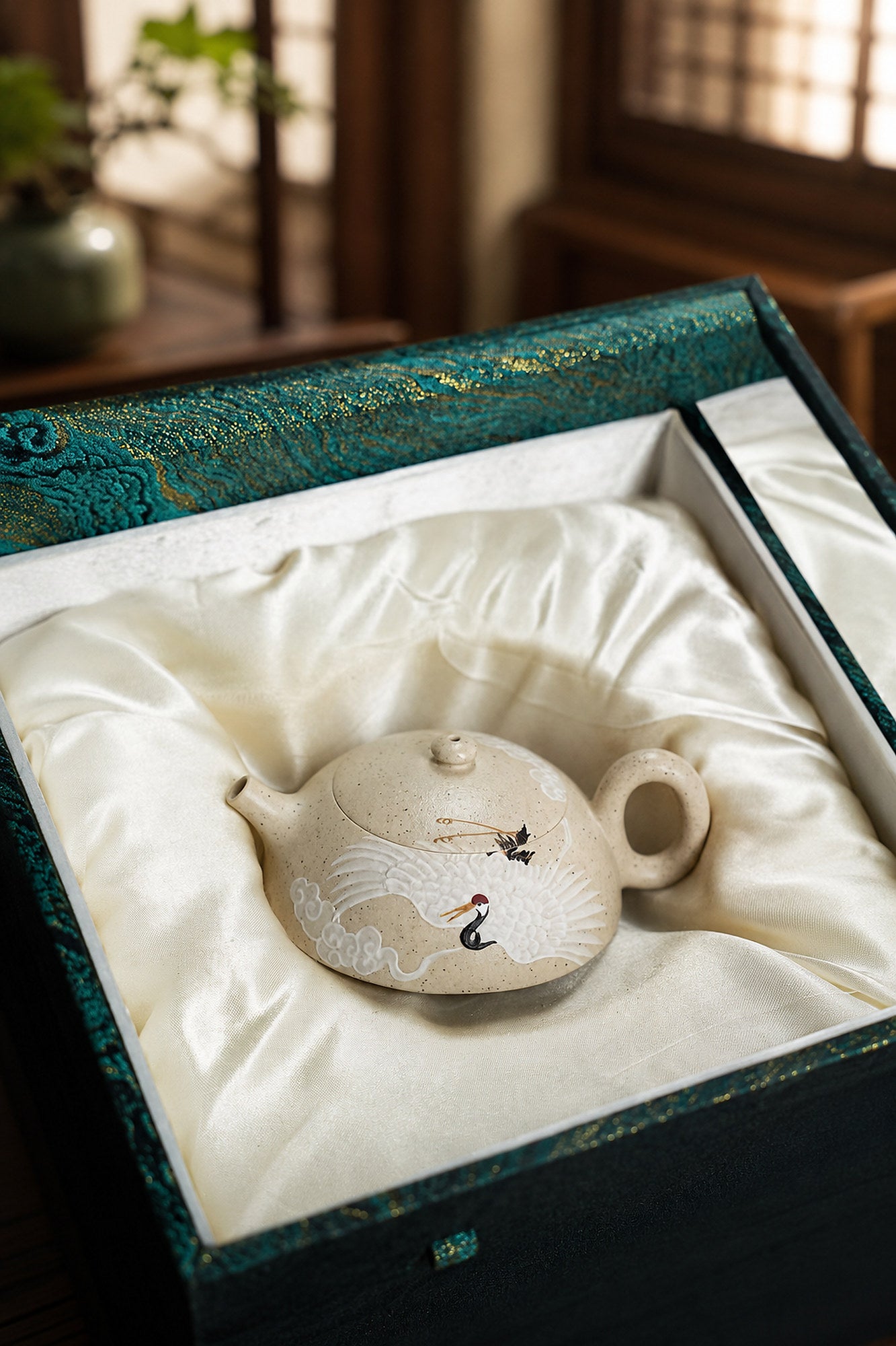 Product view 1 of 100ml Ban Yue zisha teapot in Baiyu Duanni Clay, No. 260