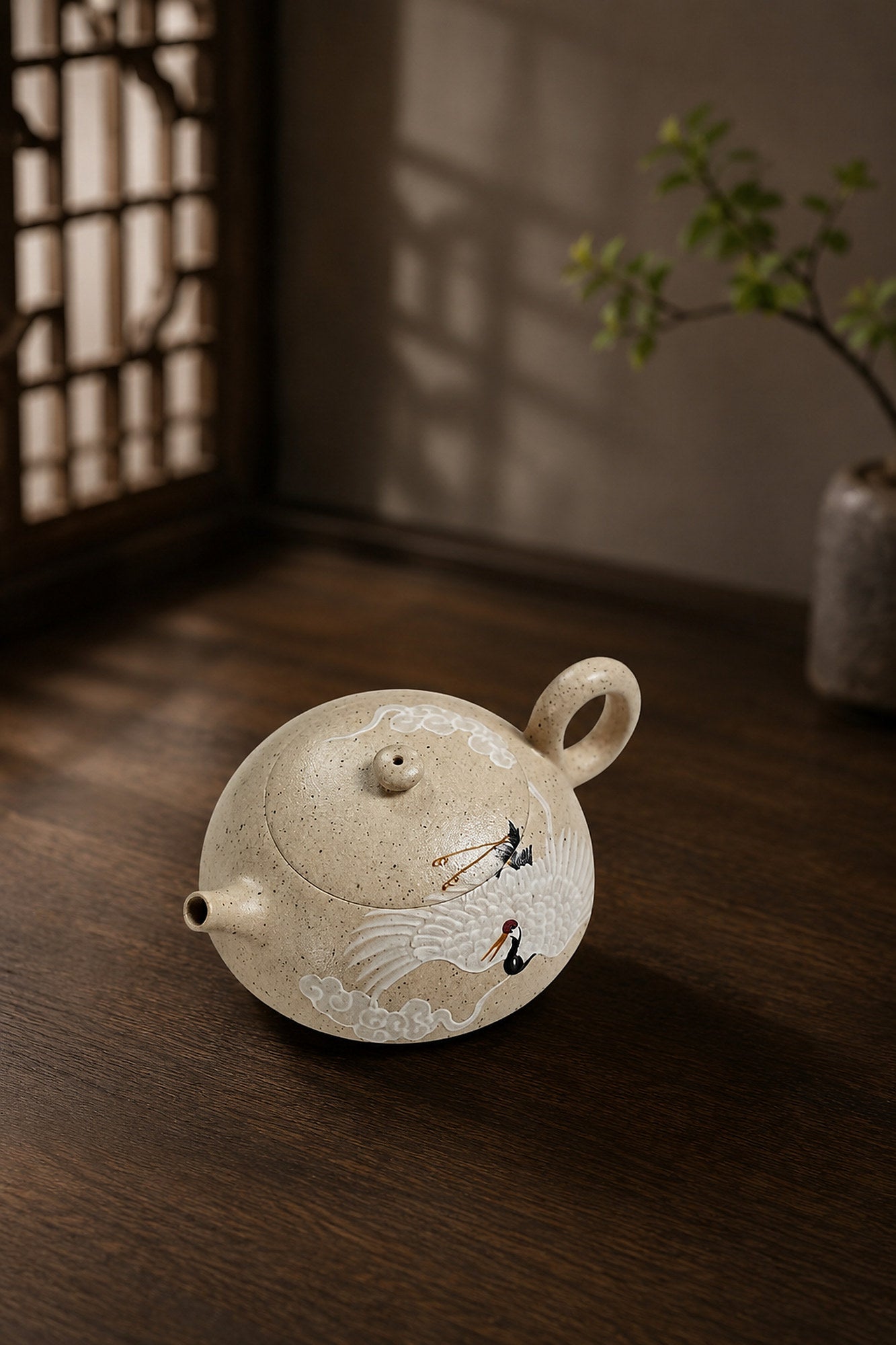 Product view 5 of 100ml Ban Yue zisha teapot in Baiyu Duanni Clay, No. 260