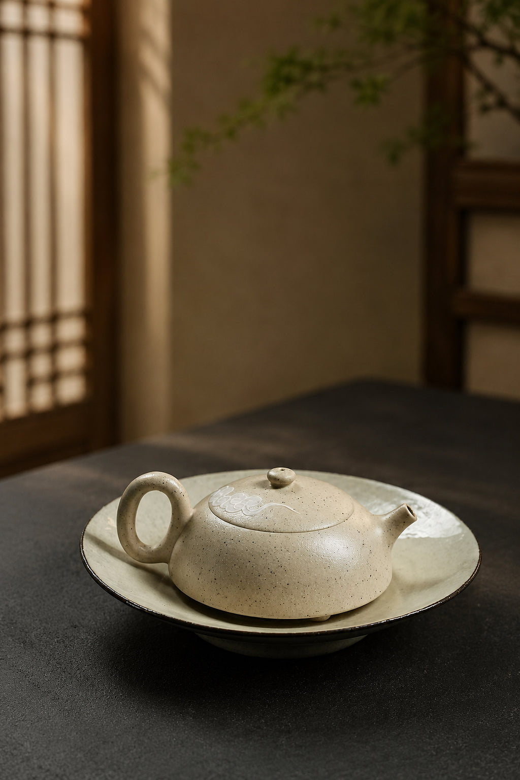 Product view 7 of 100ml Ban Yue zisha teapot in Baiyu Duanni Clay, No. 260