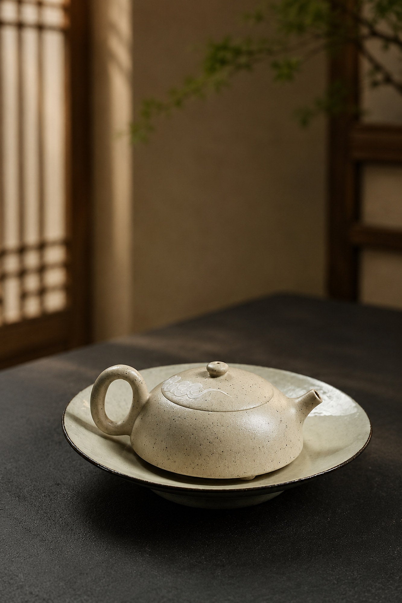 Product view 7 of 100ml Ban Yue zisha teapot in Baiyu Duanni Clay, No. 260
