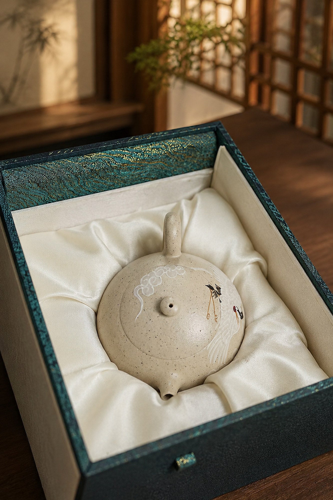 Product view 8 of 100ml Ban Yue zisha teapot in Baiyu Duanni Clay, No. 260