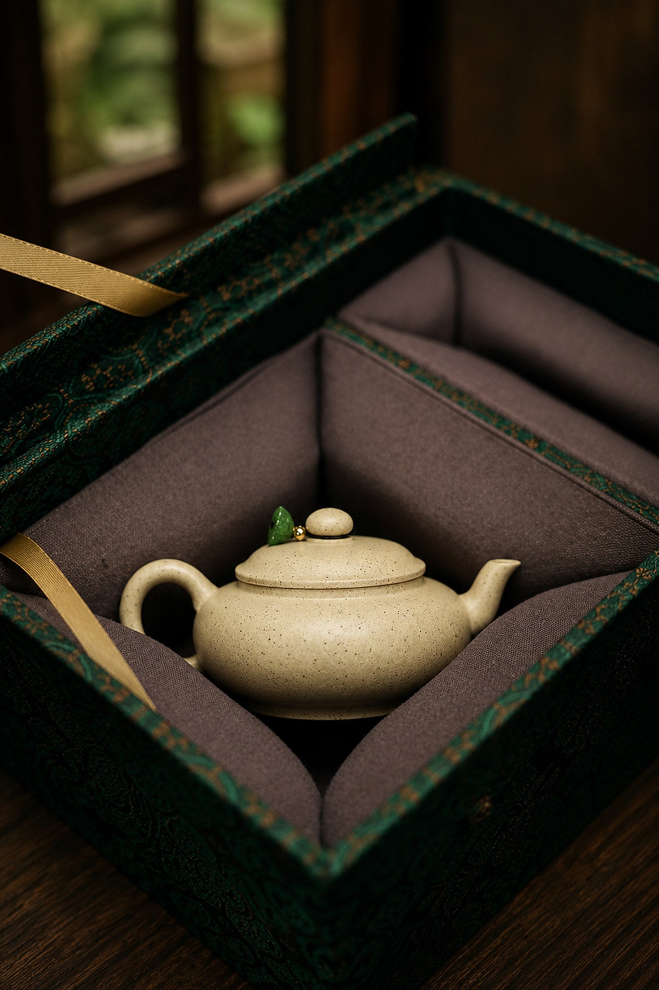 Product view 1 of 100ml Bian Ying zisha teapot in Baiyu Duanni Clay, No. 229