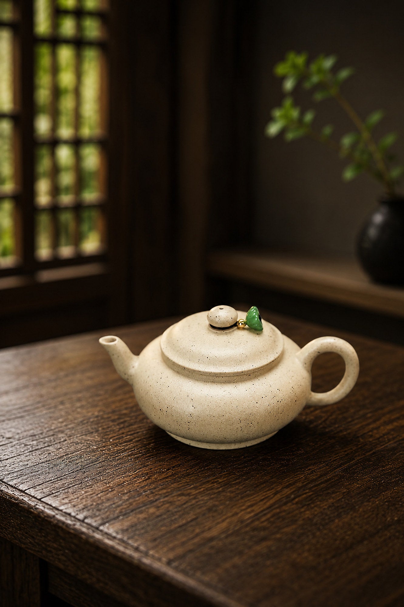 Product view 2 of 100ml Bian Ying zisha teapot in Baiyu Duanni Clay, No. 229