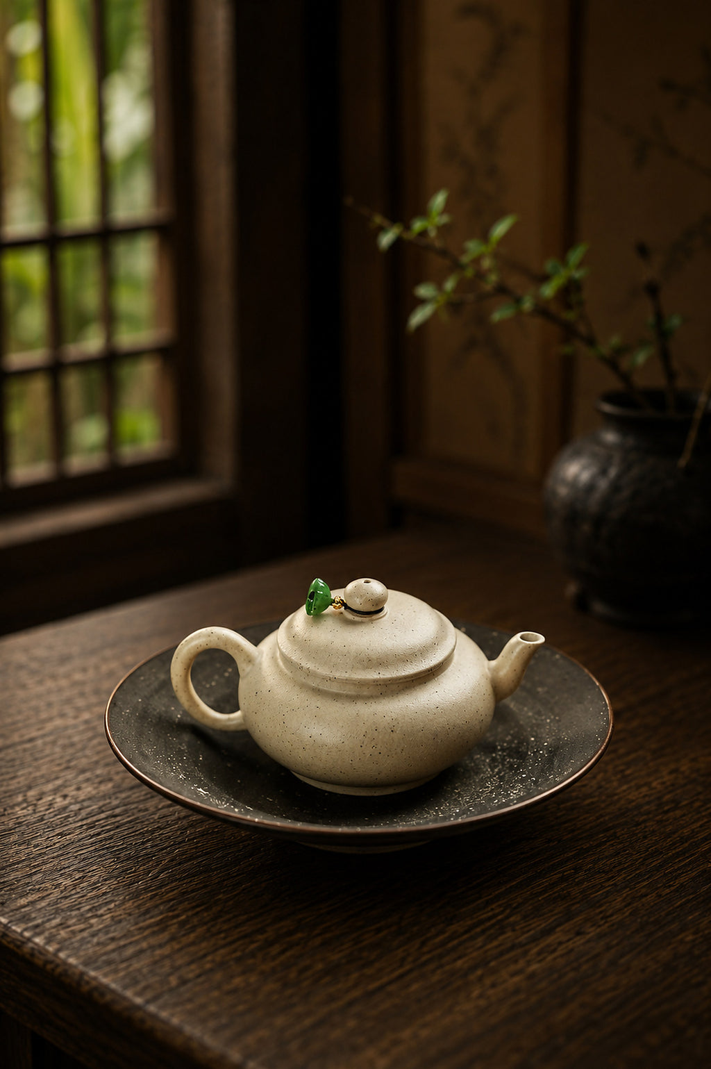 Product view 9 of 100ml Bian Ying zisha teapot in Baiyu Duanni Clay, No. 229