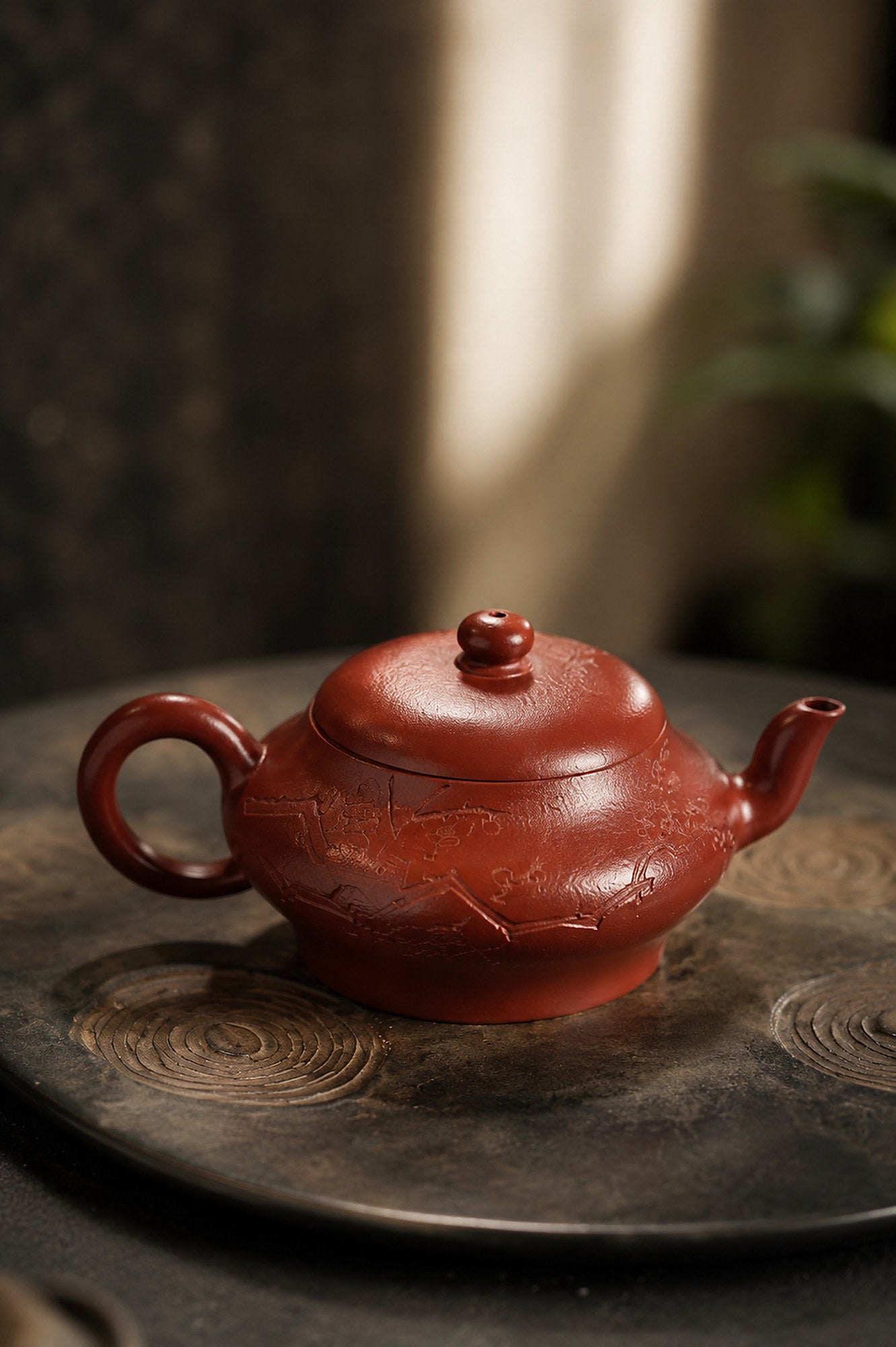 Product view 3 of 160ml Bian Yu zisha teapot in Zhuni Clay, No. 338