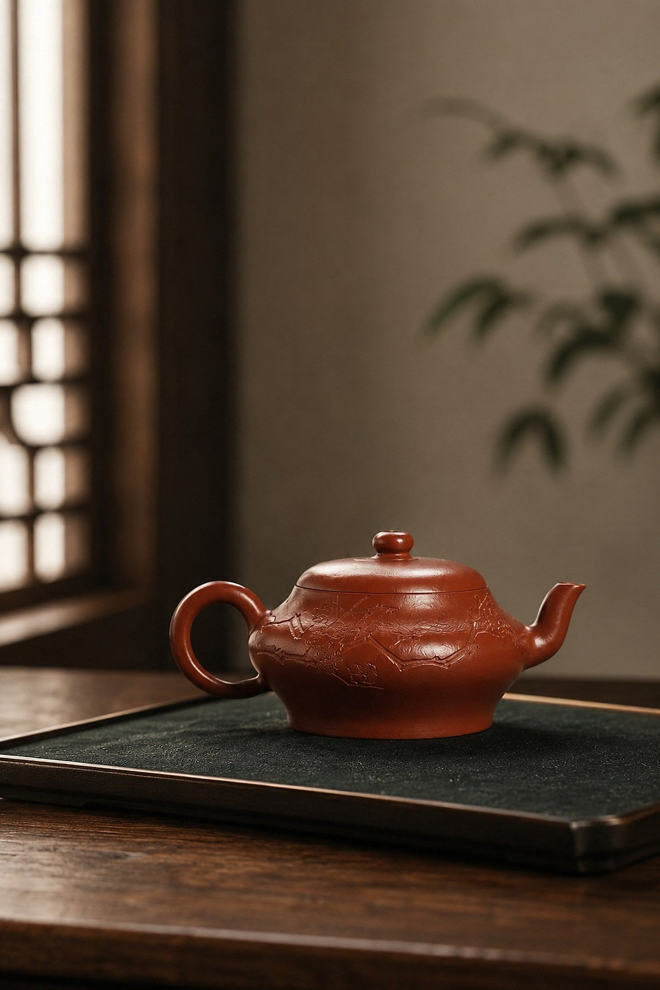 Product view 7 of 160ml Bian Yu zisha teapot in Zhuni Clay, No. 338